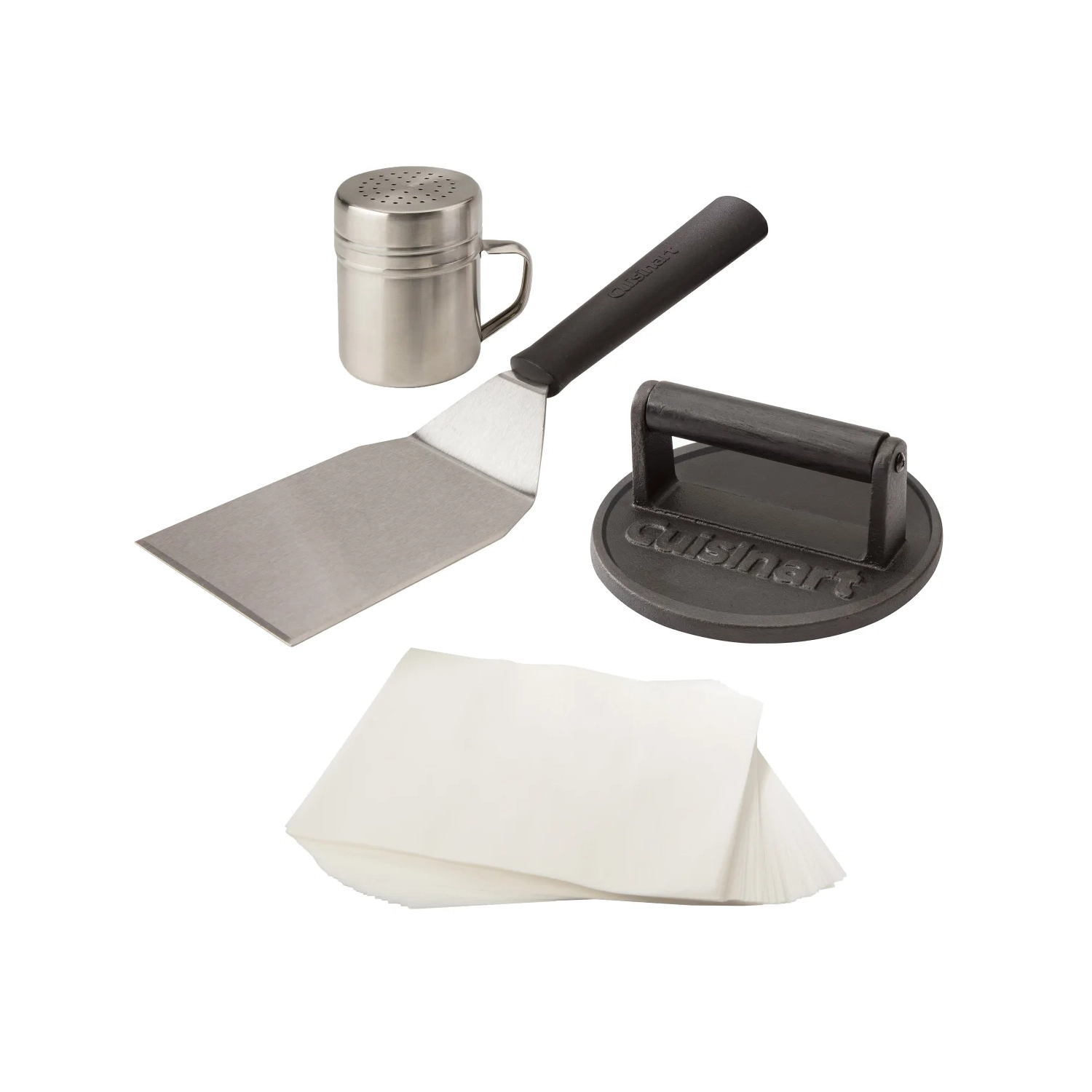 Cuisinart CISB-111 Smashed Burger Press, Cast Iron