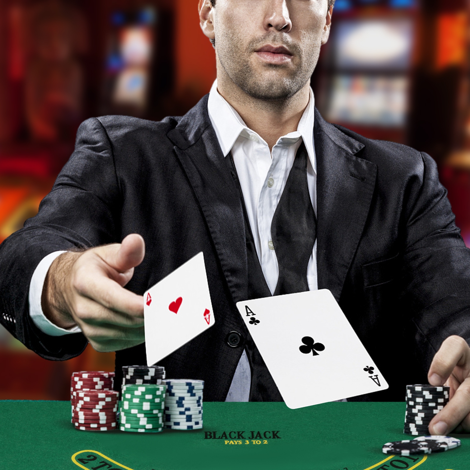 Costway 300 Pieces Casino Poker Chip Set 14 Gram Poker Chips with Automatic Card Shuffler