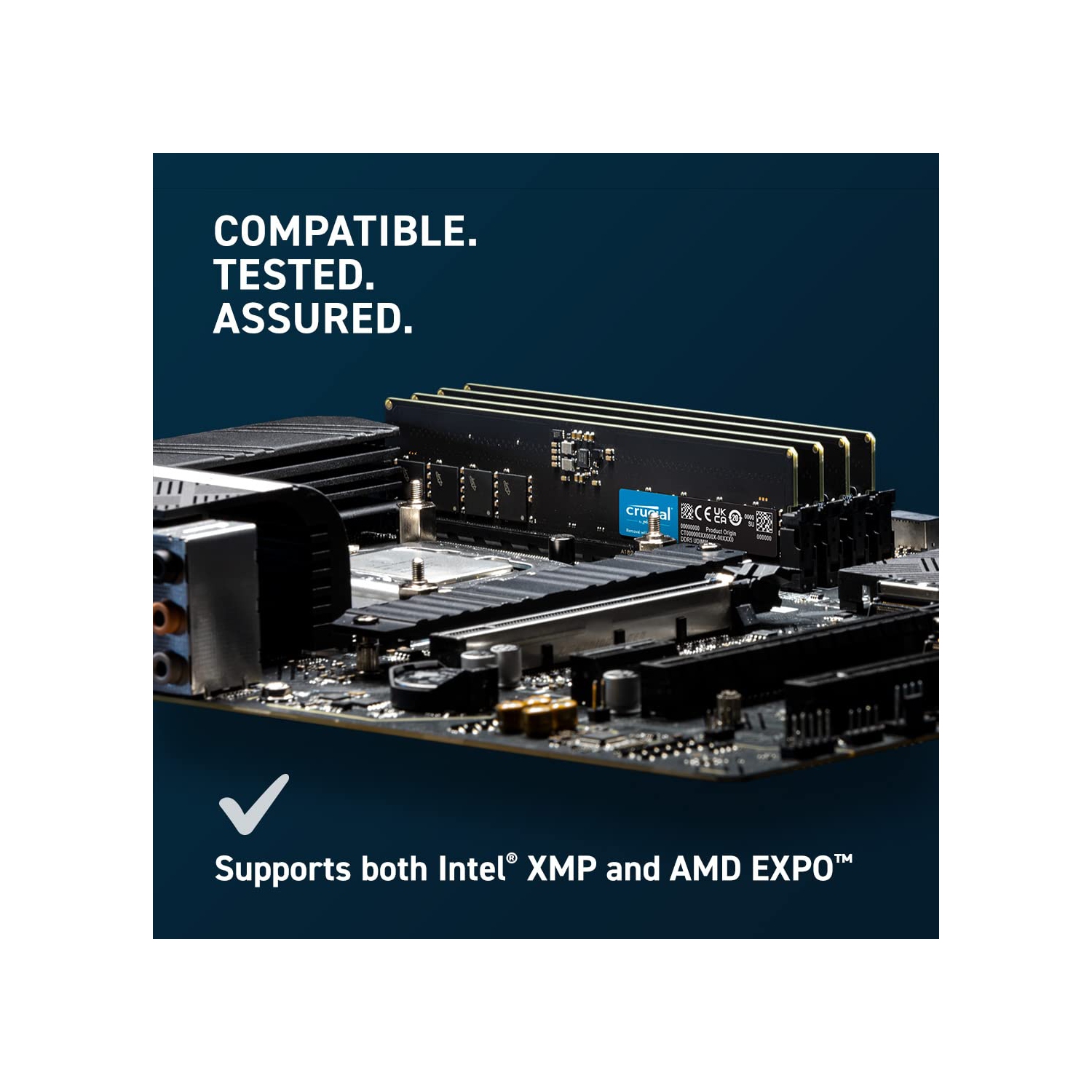 Crucial 16GB DDR5 SDRAM Memory Module (CT16G56C46U5) | Best