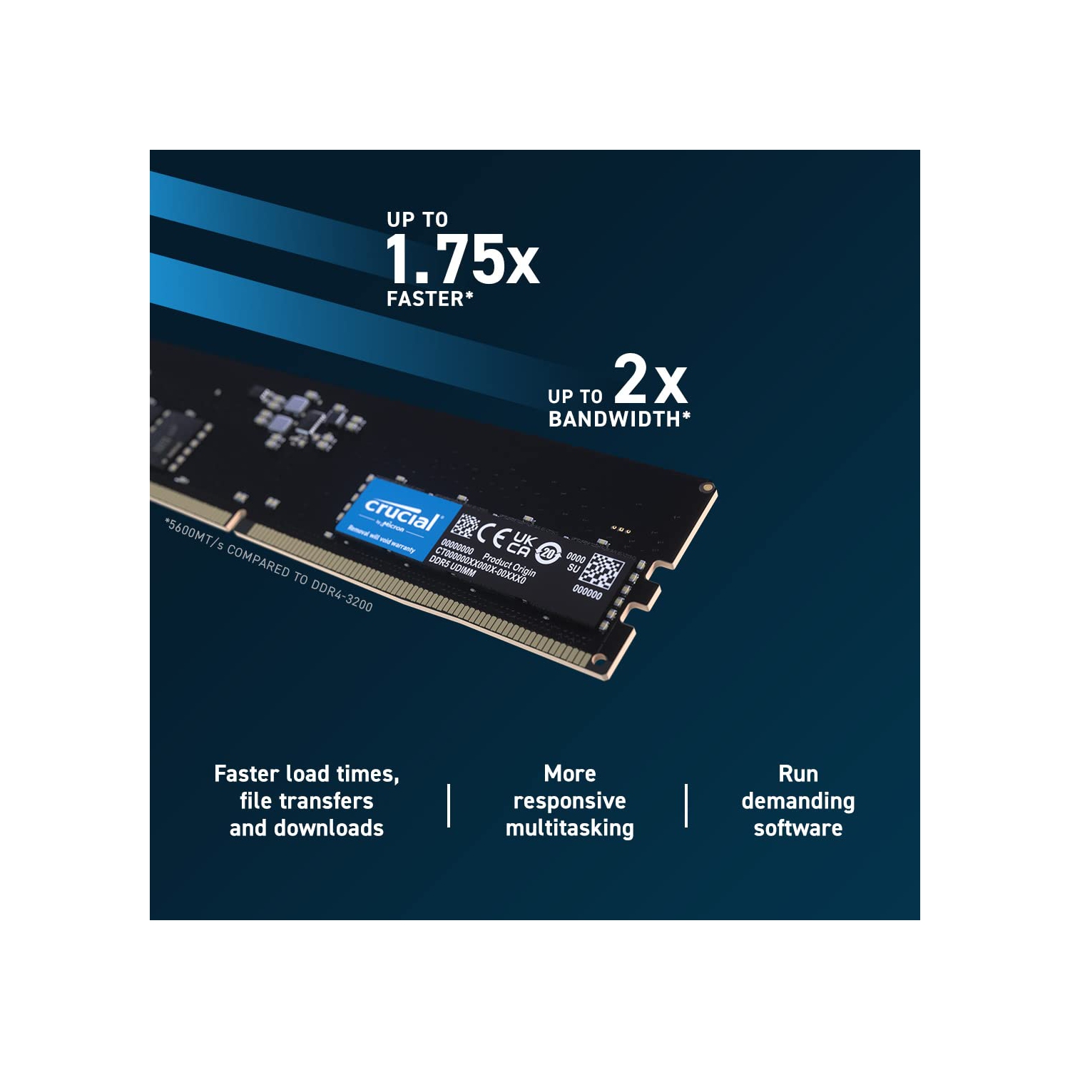 Crucial 16GB DDR5 SDRAM Memory Module