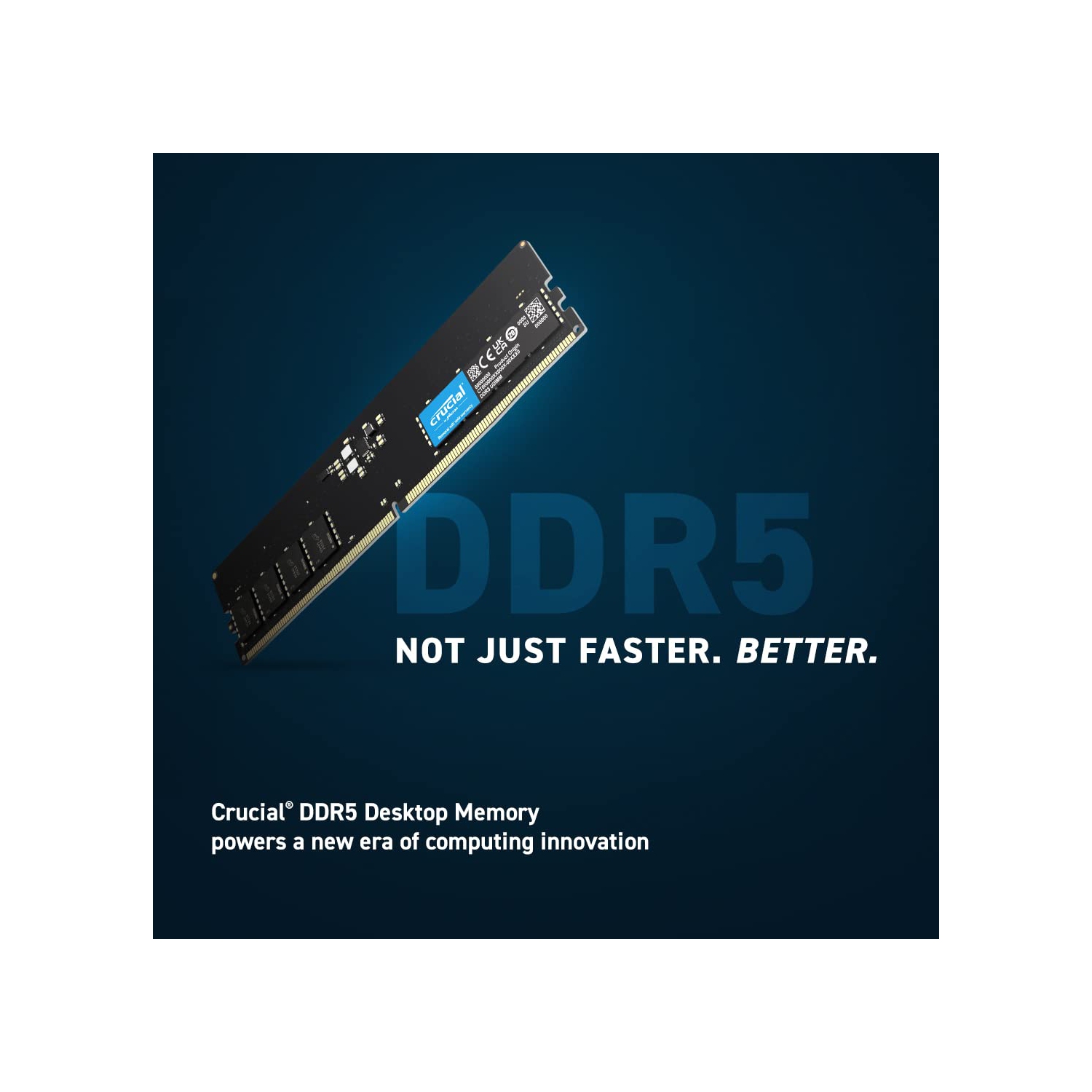 Crucial 16GB DDR5 SDRAM Memory Module (CT16G56C46U5) | Best