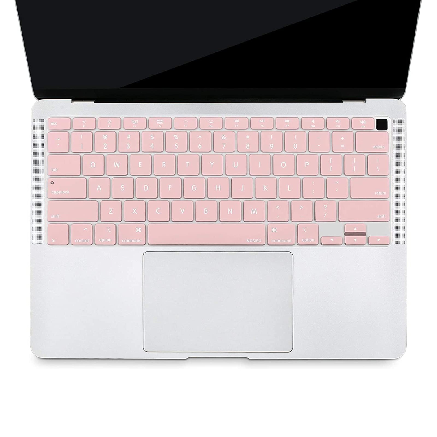 Keyboard Cover Only Compatible with MacBook Air 13 inch 2021 2020 Release A2337 M1 A2179 with Touch ID Backlit Magic Keyboard, Waterproof Protective