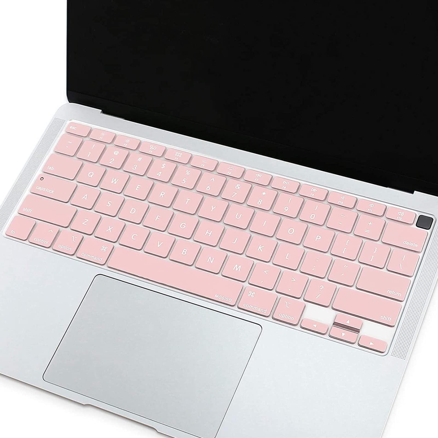 Keyboard Cover Only Compatible with MacBook Air 13 inch 2021 2020 Release A2337 M1 A2179 with Touch ID Backlit Magic Keyboard, Waterproof Protective