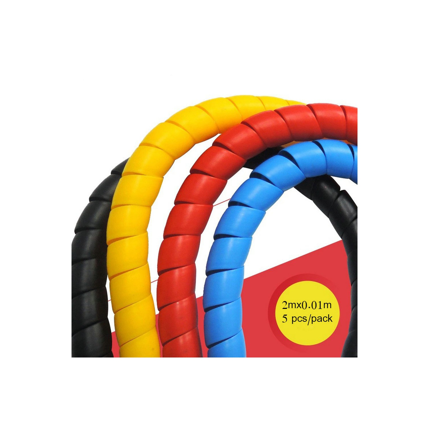 Le protecteur de cordon 32,8&nbsp;pi de Dog and Cat protège les housses de câble de votre animal de compagnie contre la mastication des câbles isolés