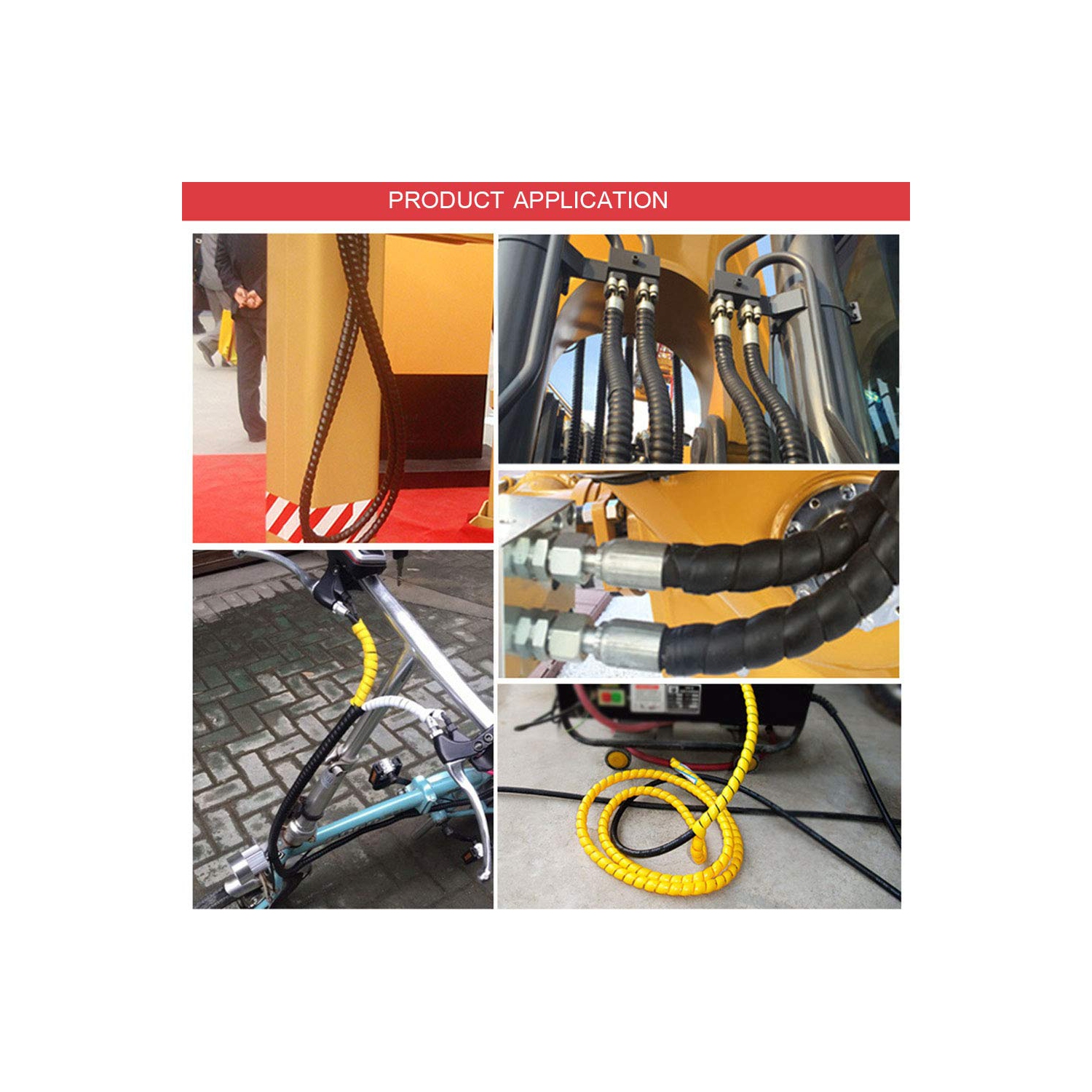 Le protecteur de cordon 32,8&nbsp;pi de Dog and Cat protège les housses de câble de votre animal de compagnie contre la mastication des câbles isolés