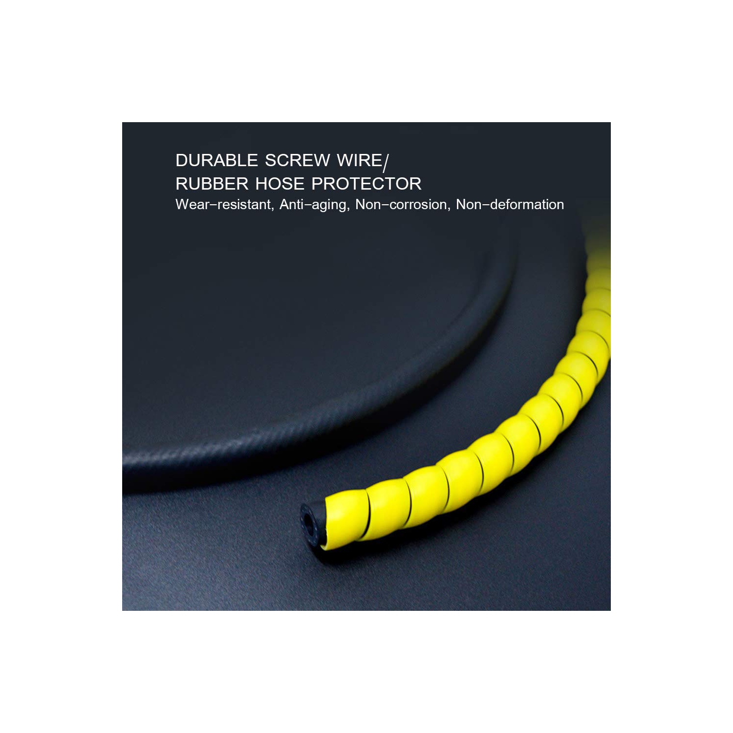 Le protecteur de cordon 32,8&nbsp;pi de Dog and Cat protège les housses de câble de votre animal de compagnie contre la mastication des câbles isolés