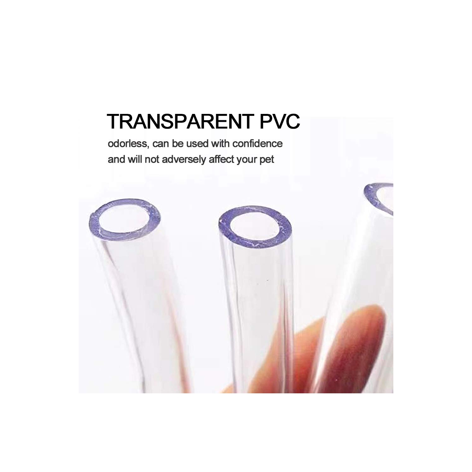 Dog and Cat Cord Protector, 10 ft/ 2mm Thick Pet Wire Flexible Cable Sleeve, for USB Charger Cable Power Cord Audio Video Cable, Unscented, Odorless