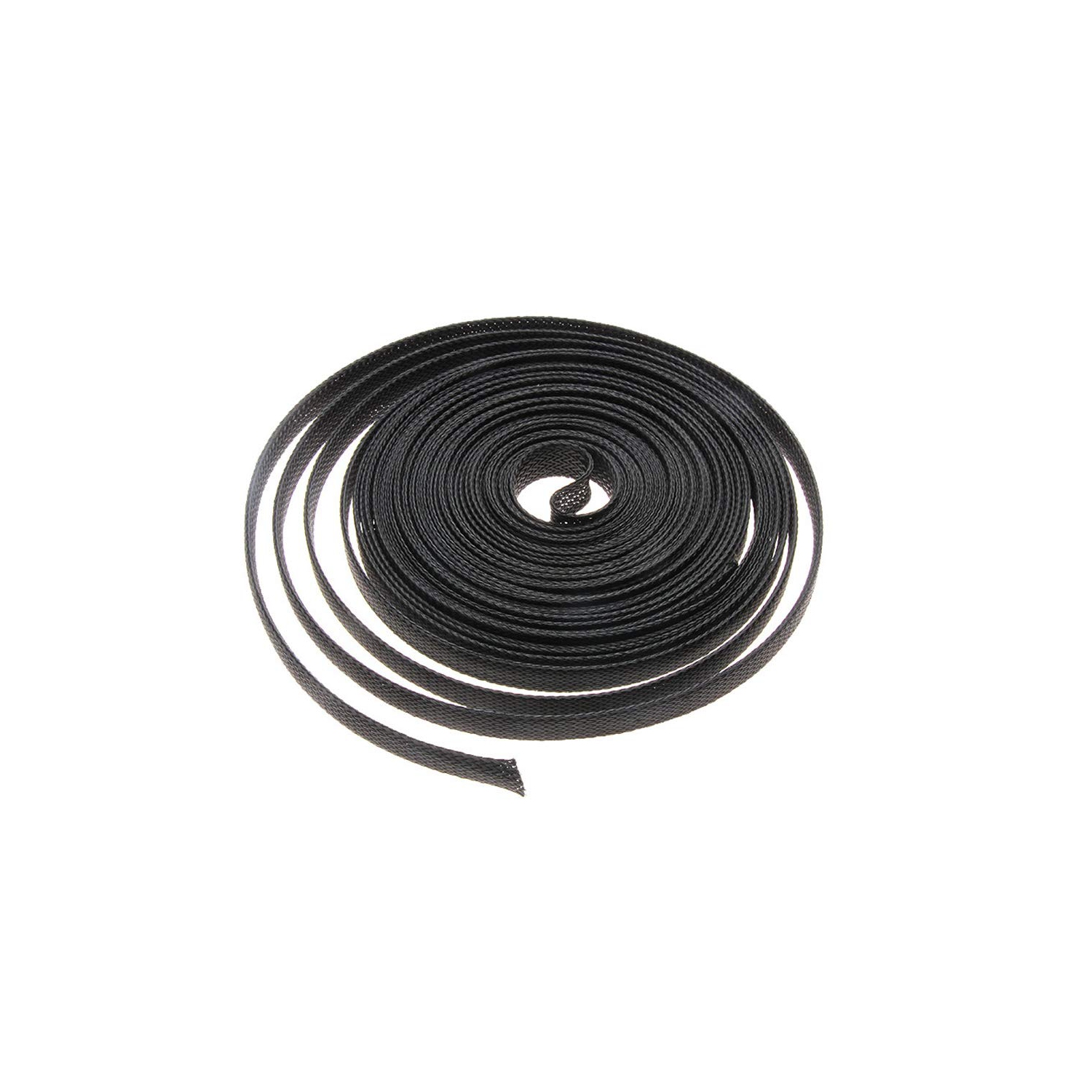 Expandable Braided Sleeving Wire Black Braided Sleeving Cable Tidy Sleeve Loom Tubing Cable Sleeve Flexible Insulated Protection 6mm Diameter Length
