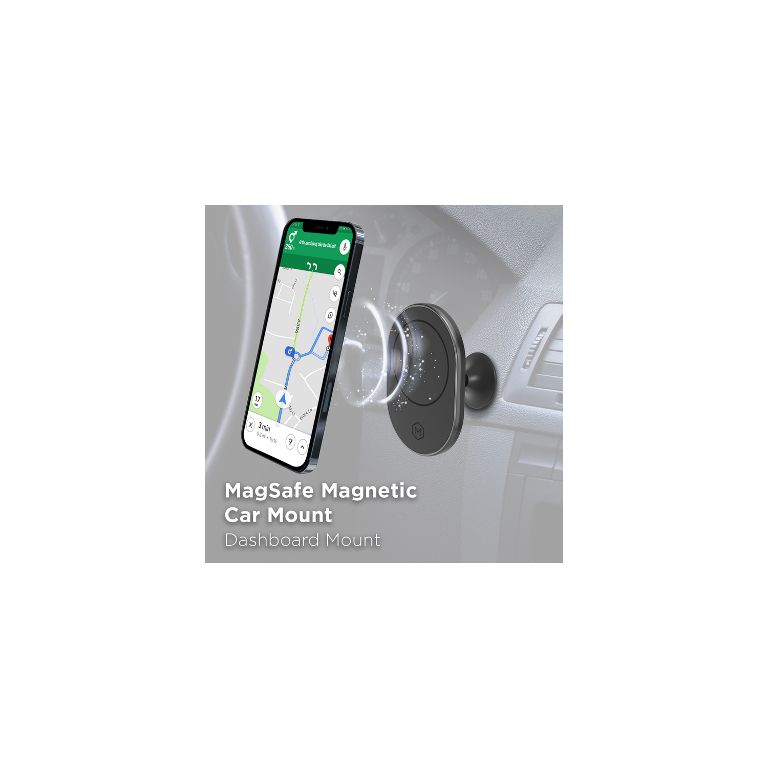 MagSafe Magnetic Car Dash Mount