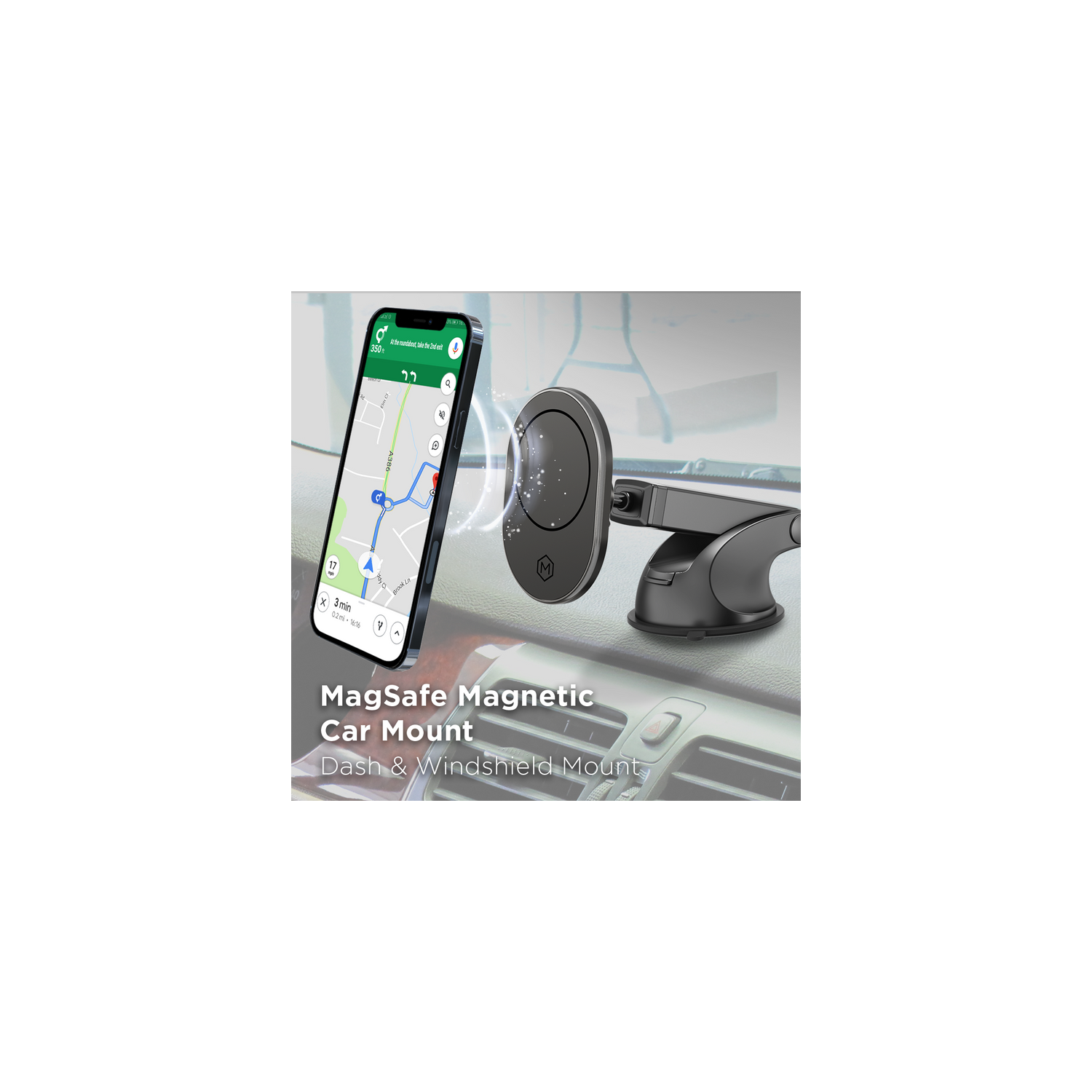 MagSafe Magnetic Suction Cup Mount