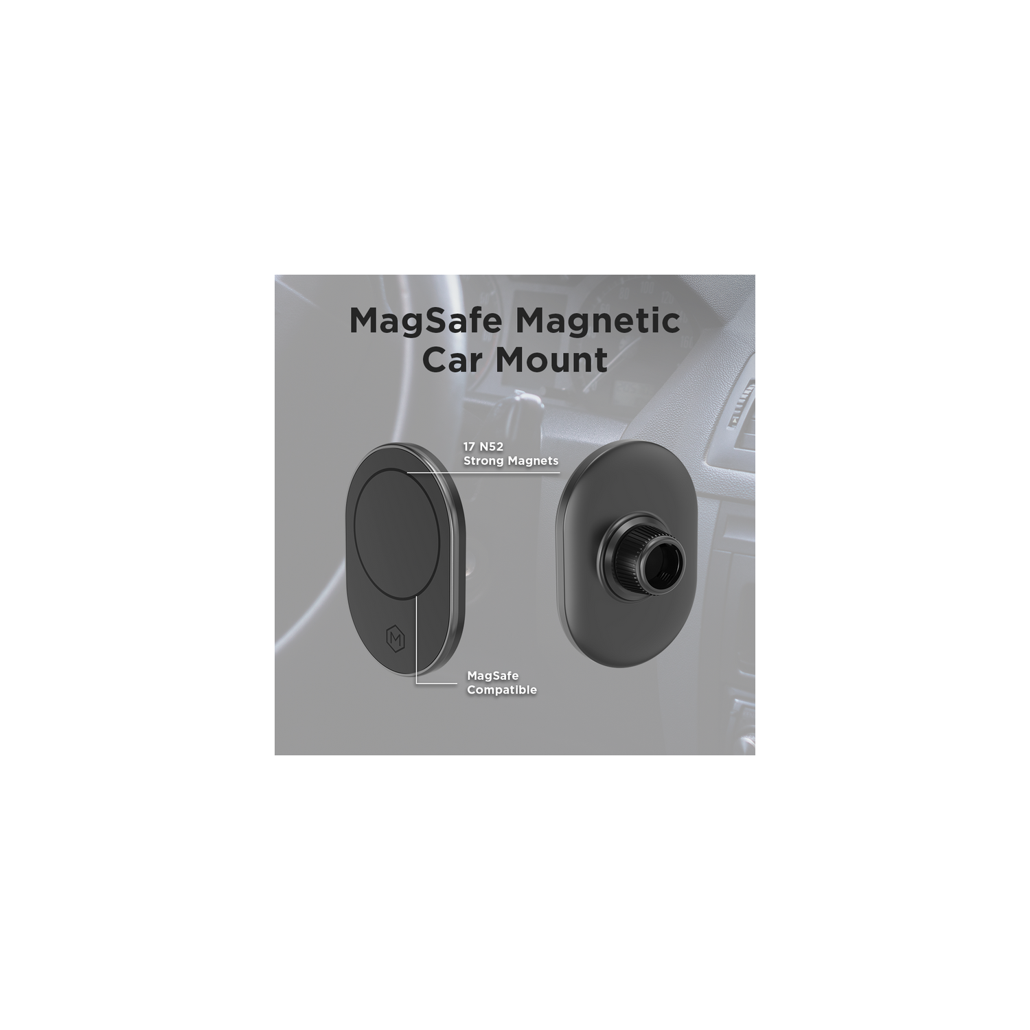 MagSafe Magnetic Suction Cup Mount