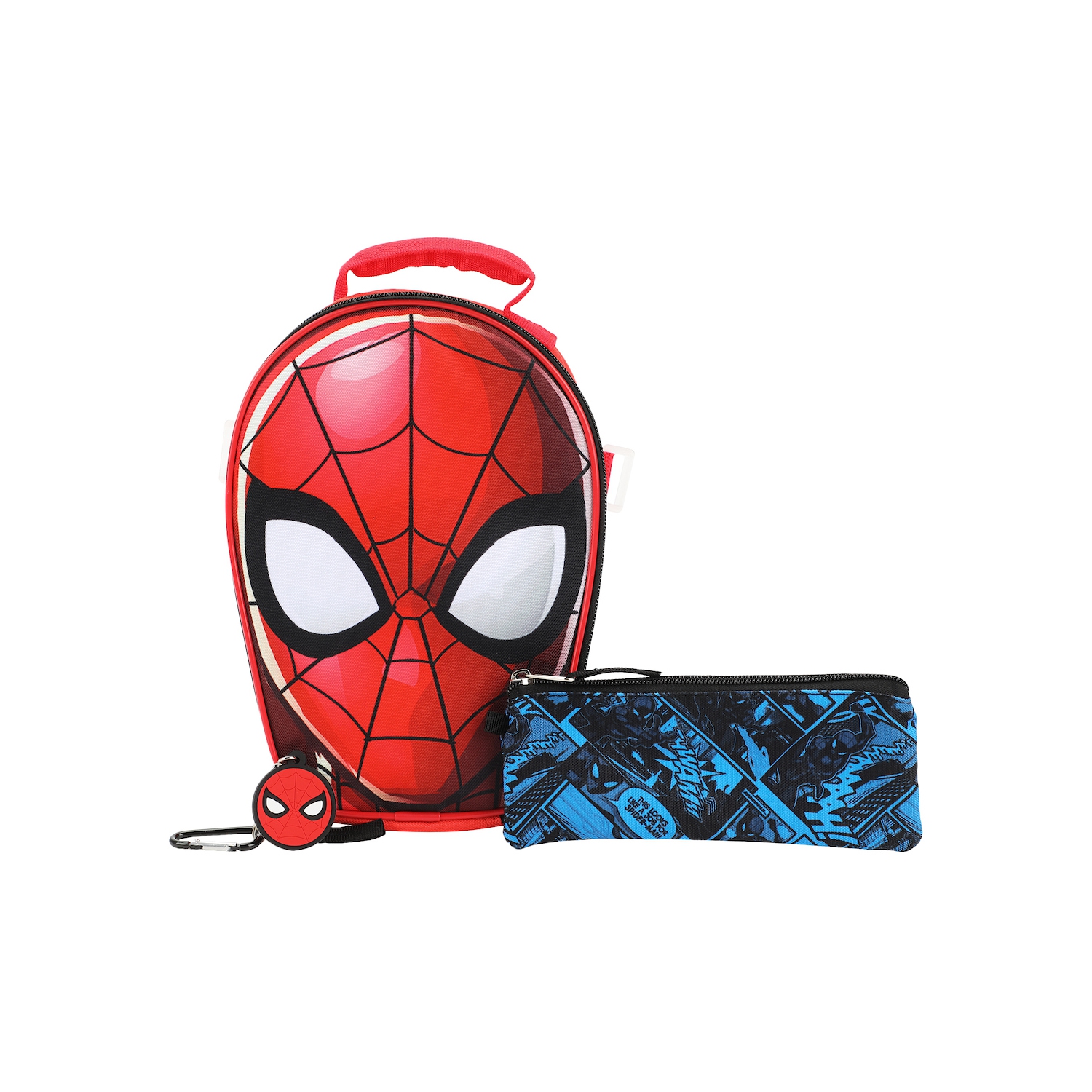 Ensemble 5 pièces avec sac à dos et sac-repas à motif bande dessinée pour enfants Spider-Man de Marvel 16