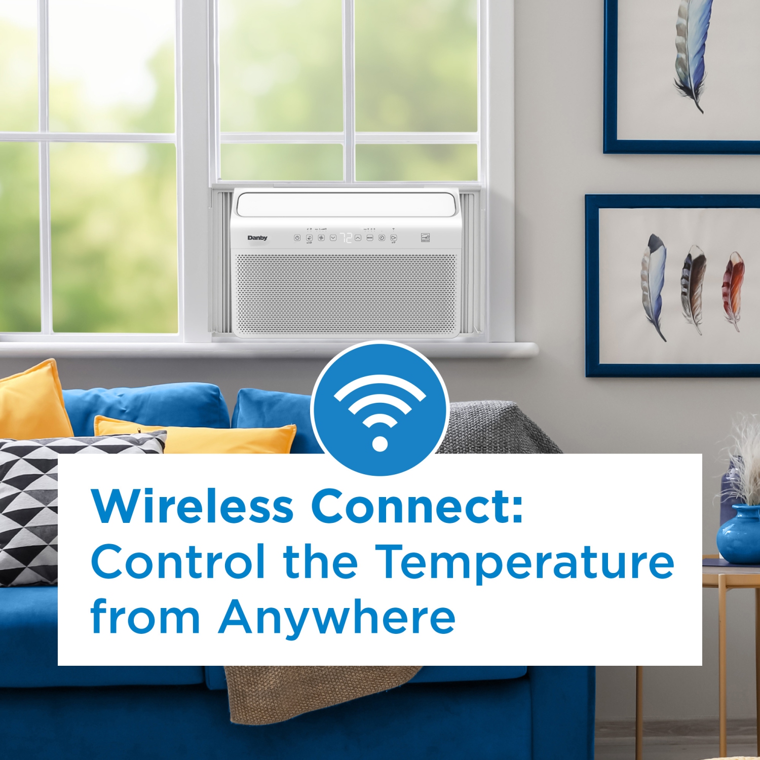 Climatiseur de fenêtre avec convertisseur 10000&nbsp;BTU DAC100B8IWDB-RF de Danby - Blanc - remis à neuf