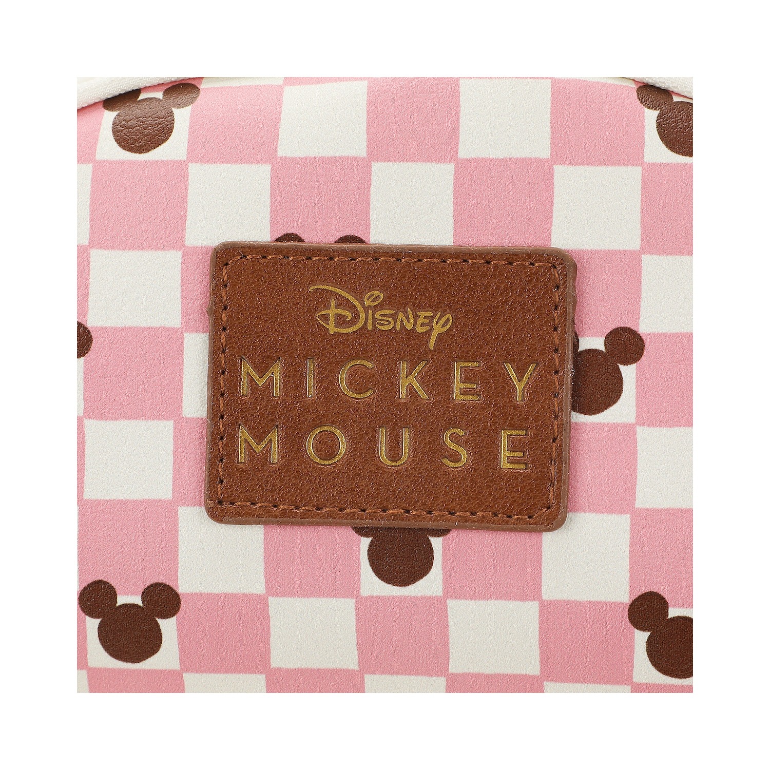 Mickey Mouse Checkered Pattern Mini 11" Backpack