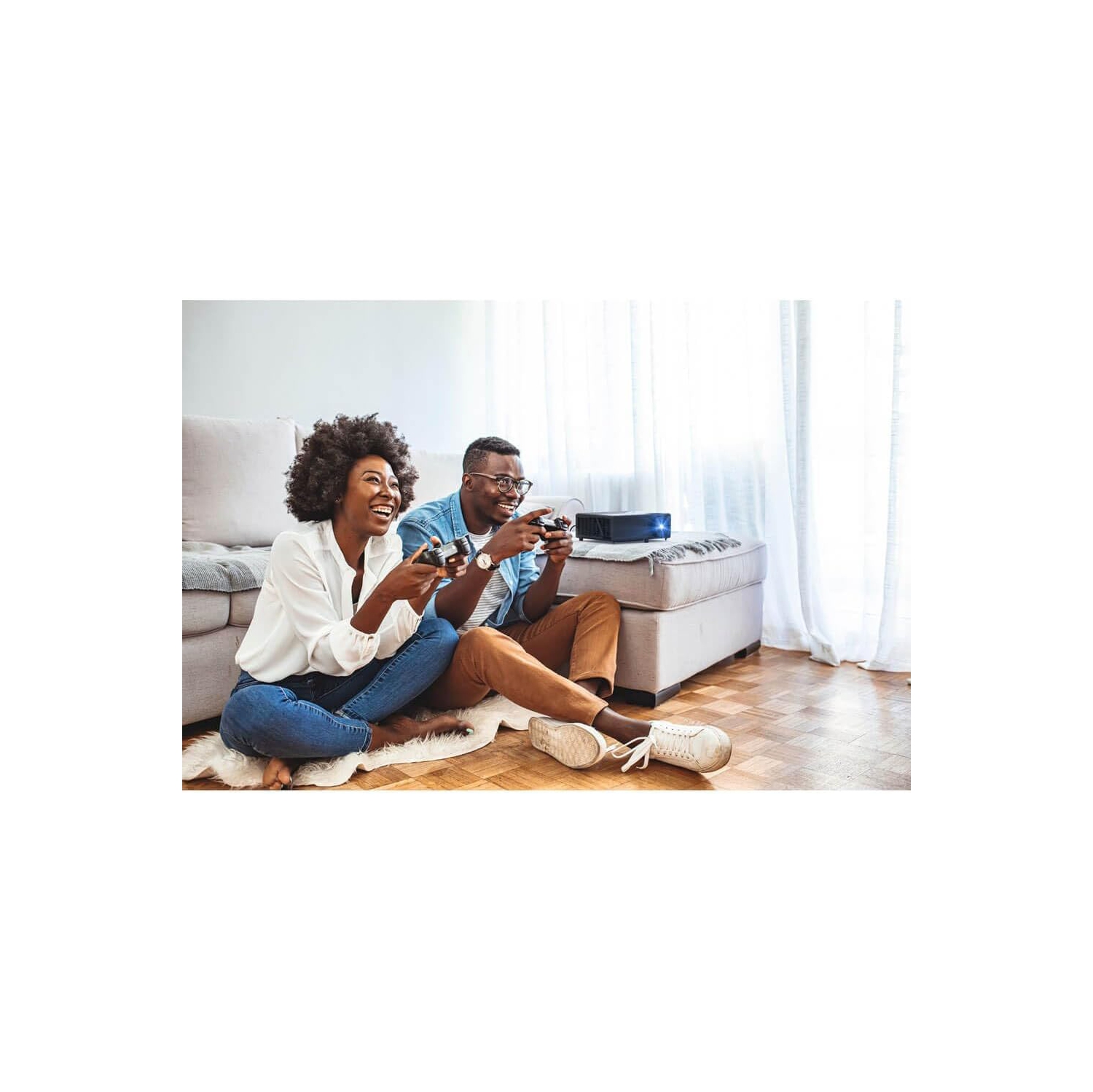 Optoma UHZ55 4K UHD Laser Smart Home Projector