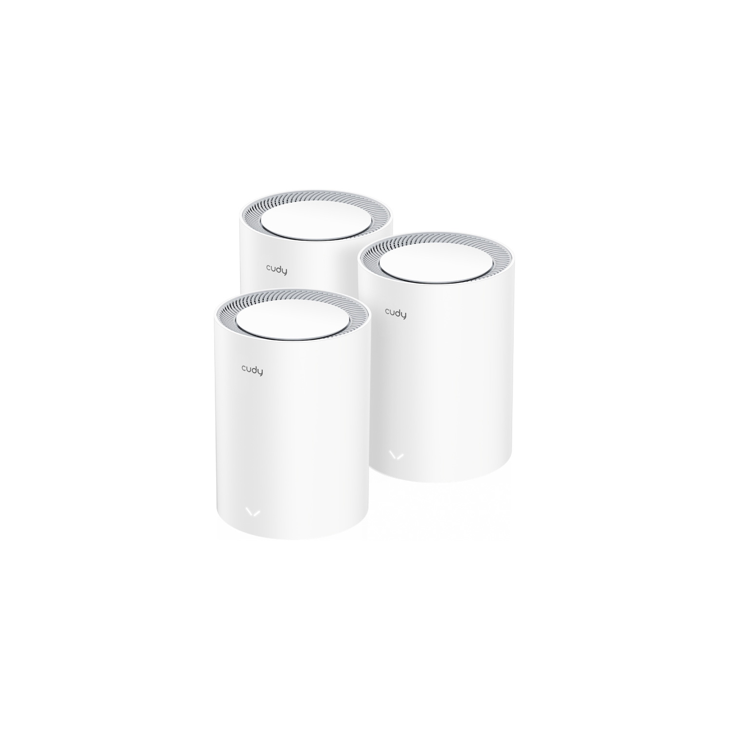 Cudy M3000 AX3000 2.5G Dual Band Wi-Fi 6 Mesh System, 3-Pack | Covers up to 7000 Sq.Ft., Replaces Wireless Router and Extender, Supports Ethernet