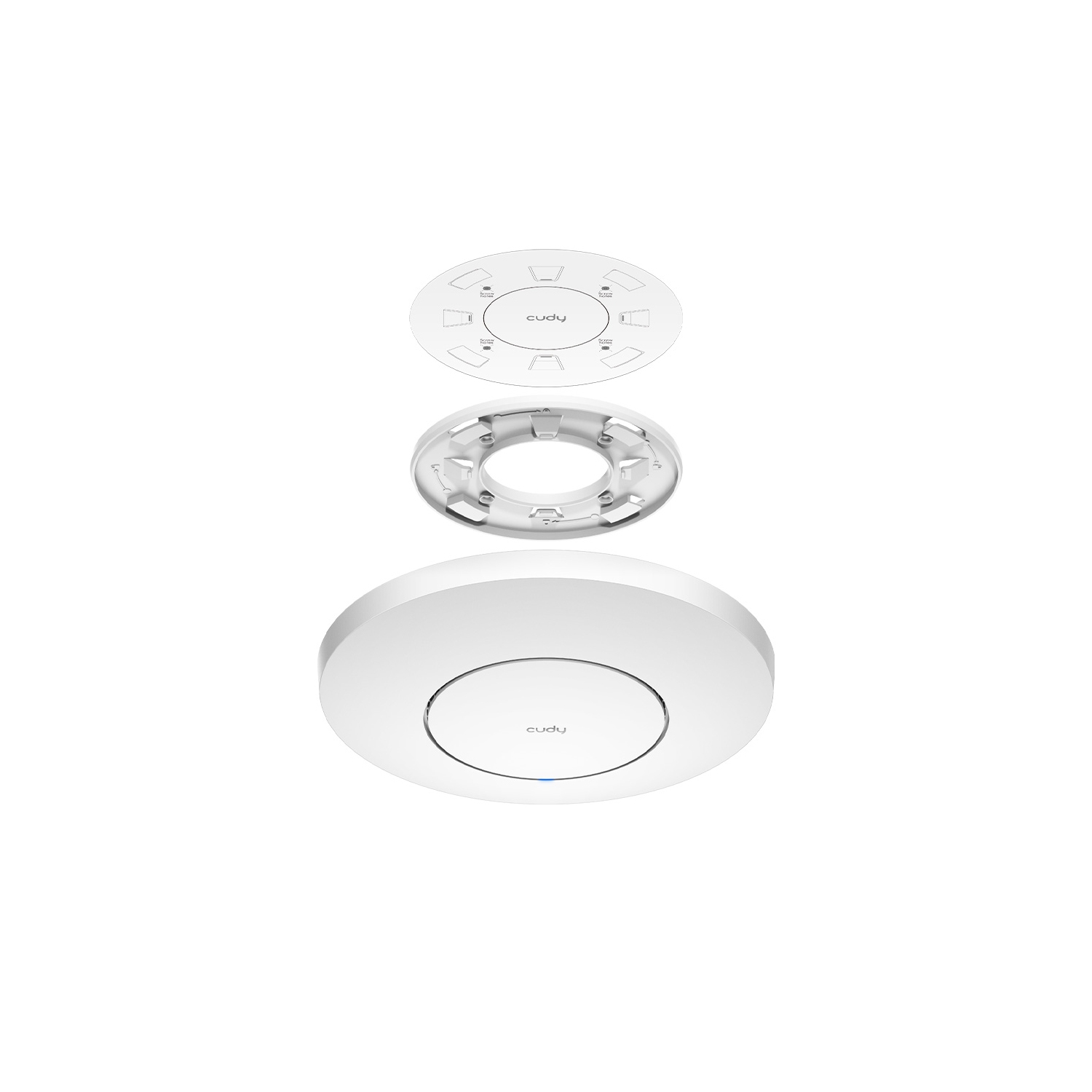 Point d'accès Wi-Fi 6 2,5G Cudy AP3000 AX3000 | RJ45, solution Wi-Fi d'entreprise, prise en charge du réseau maillé, itinérance transparente et