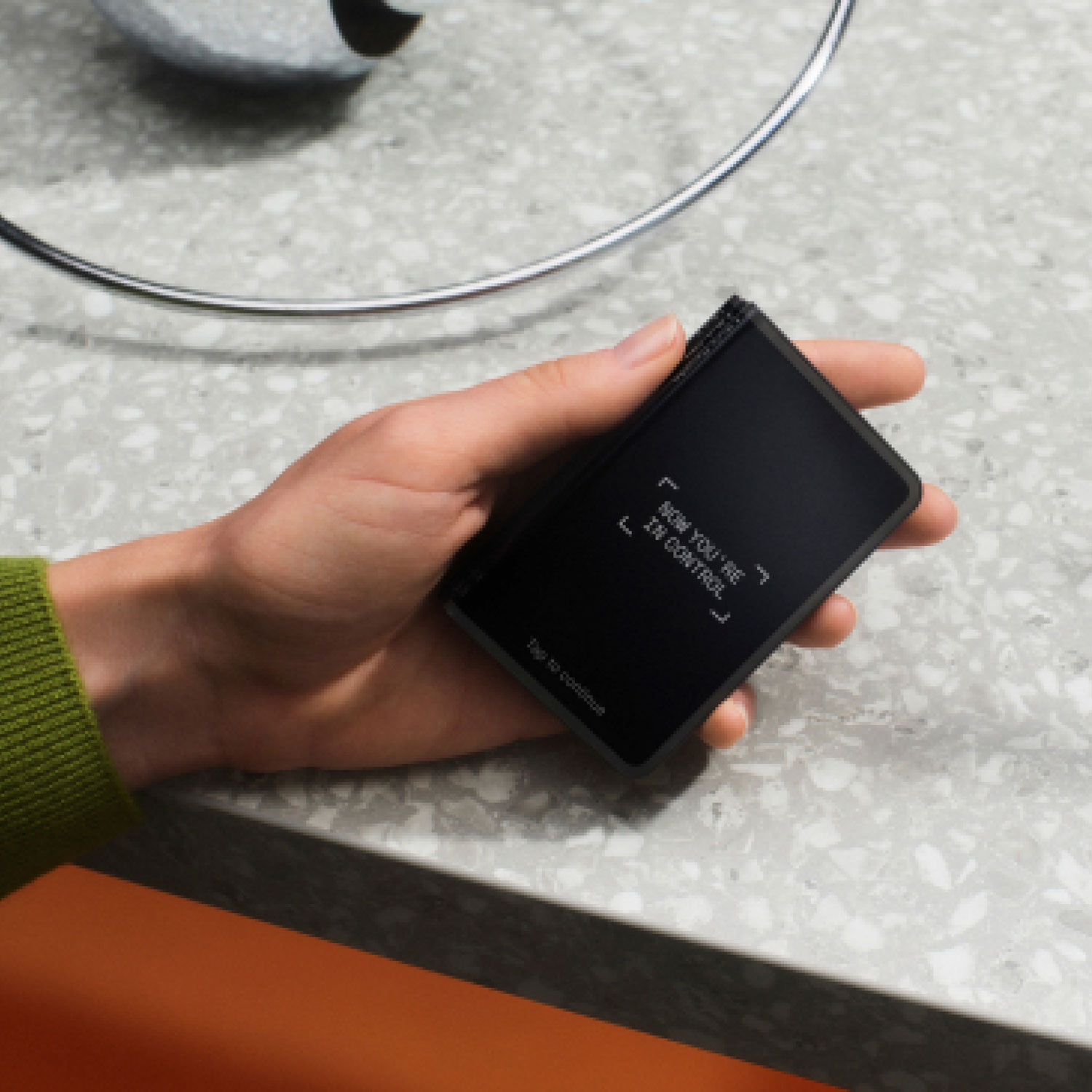 Ledger Stax Crypto Hardware Wallet USB Type-C/Bluetooth - Graphite