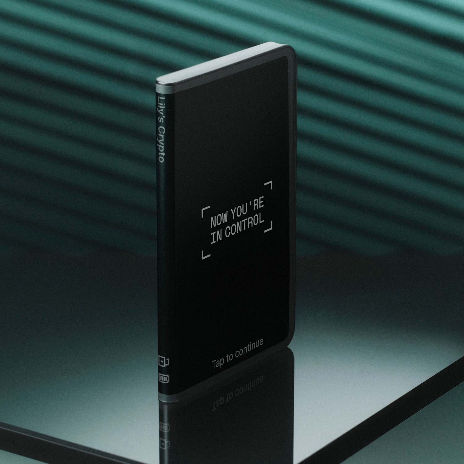 Ledger Stax Crypto Hardware Wallet USB Type-C/Bluetooth - Graphite