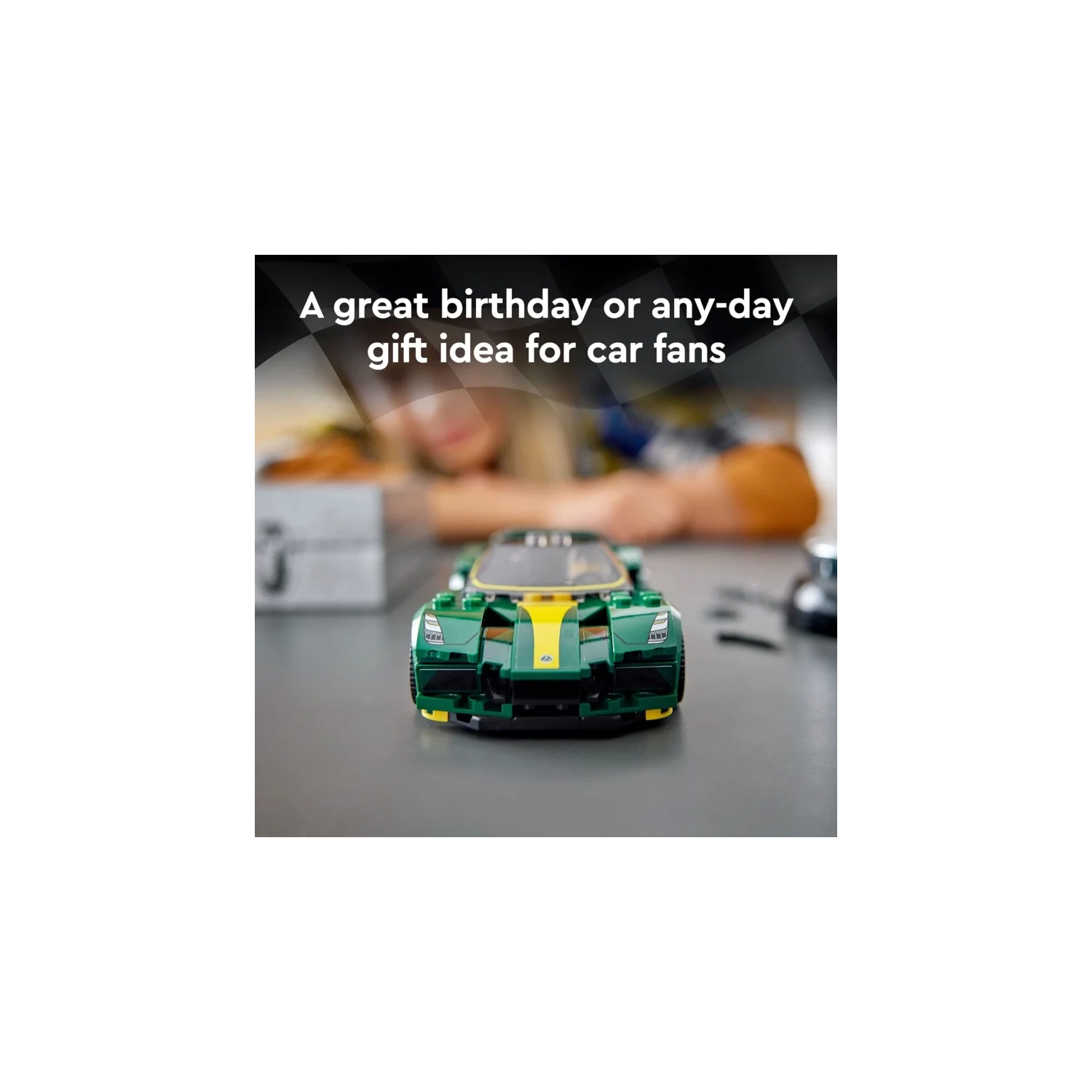 LEGO Speed Champions, Lamborghini Countach 76908, modèle de voiture de course, ensemble de construction de collection avec figurine de pilote de