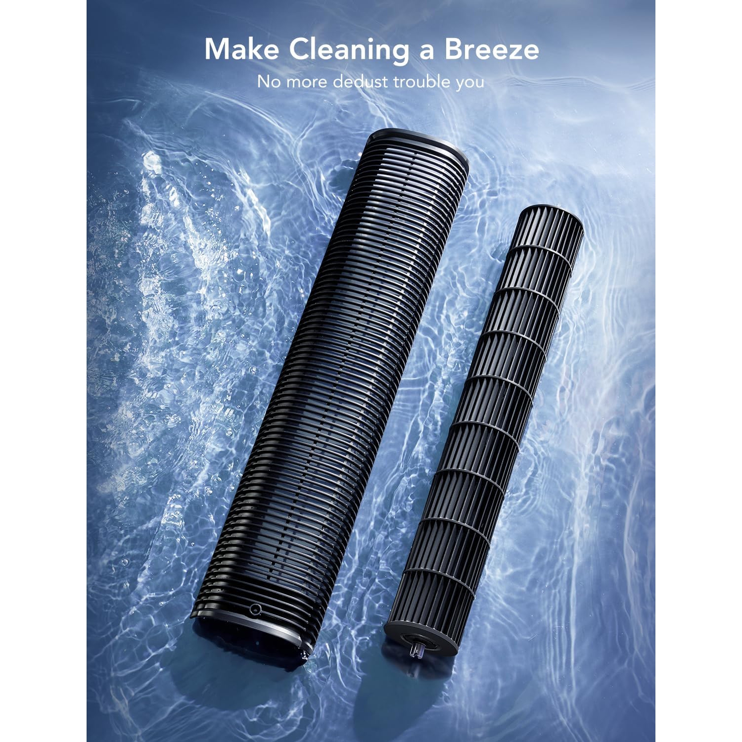 Goveelife 42'' Tower Fan for Bedroom, Smart Floor Fan with 150° Adjustable Oscillating, APP & Voice Control, 5 Modes 12 Speeds up to 26ft/s, 24H