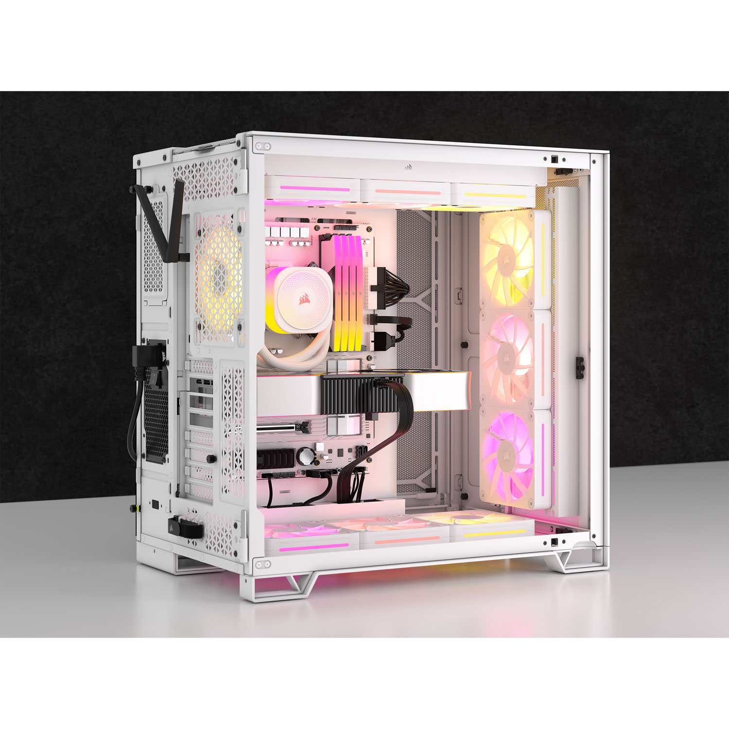 Extension de ventilateur de 120 mm iCUE Link LX120 RGB de Corsair - Blanc