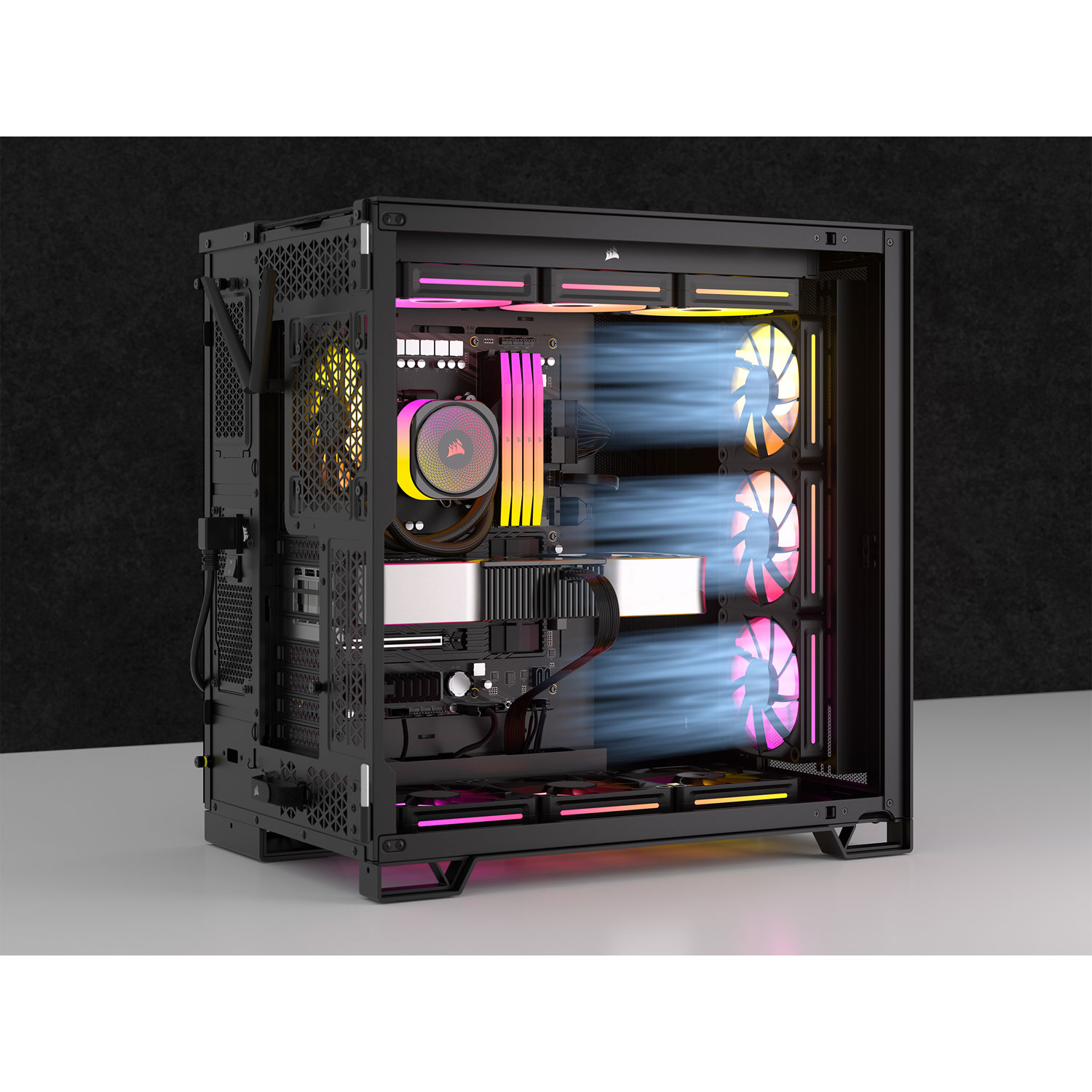 Extension de ventilateur de 120 mm iCUE Link LX120 RGB de Corsair - Noir
