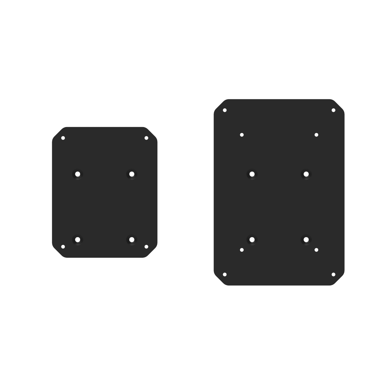 Kanto – supports de haut-parleurs remplissables de SX30 30 po avec pieds d’isolation et canal remplissable, noir, paire