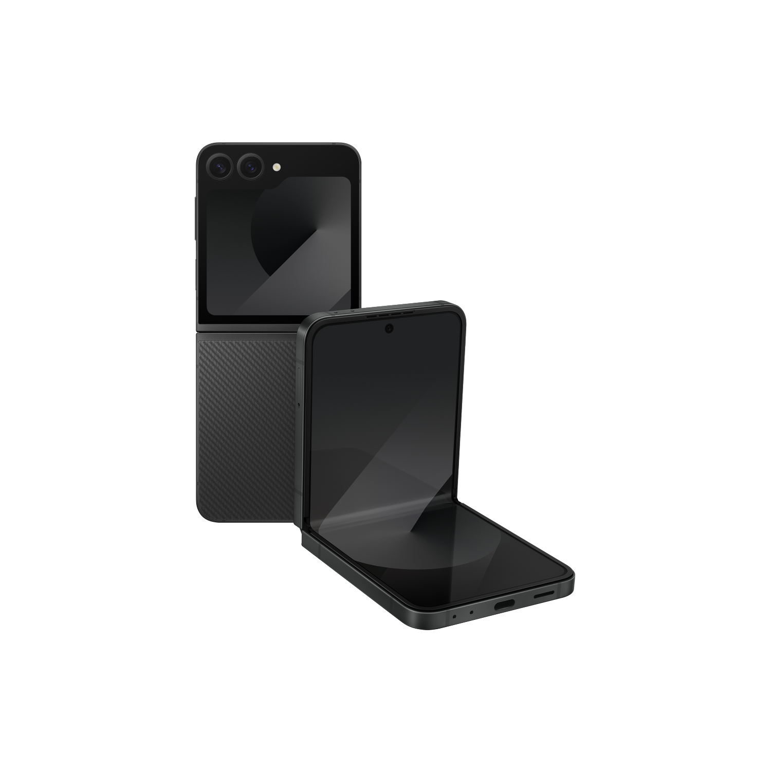 Refurbished - Samsung Galaxy Z Flip6 5G 512GB - Crafted Black - Unlocked