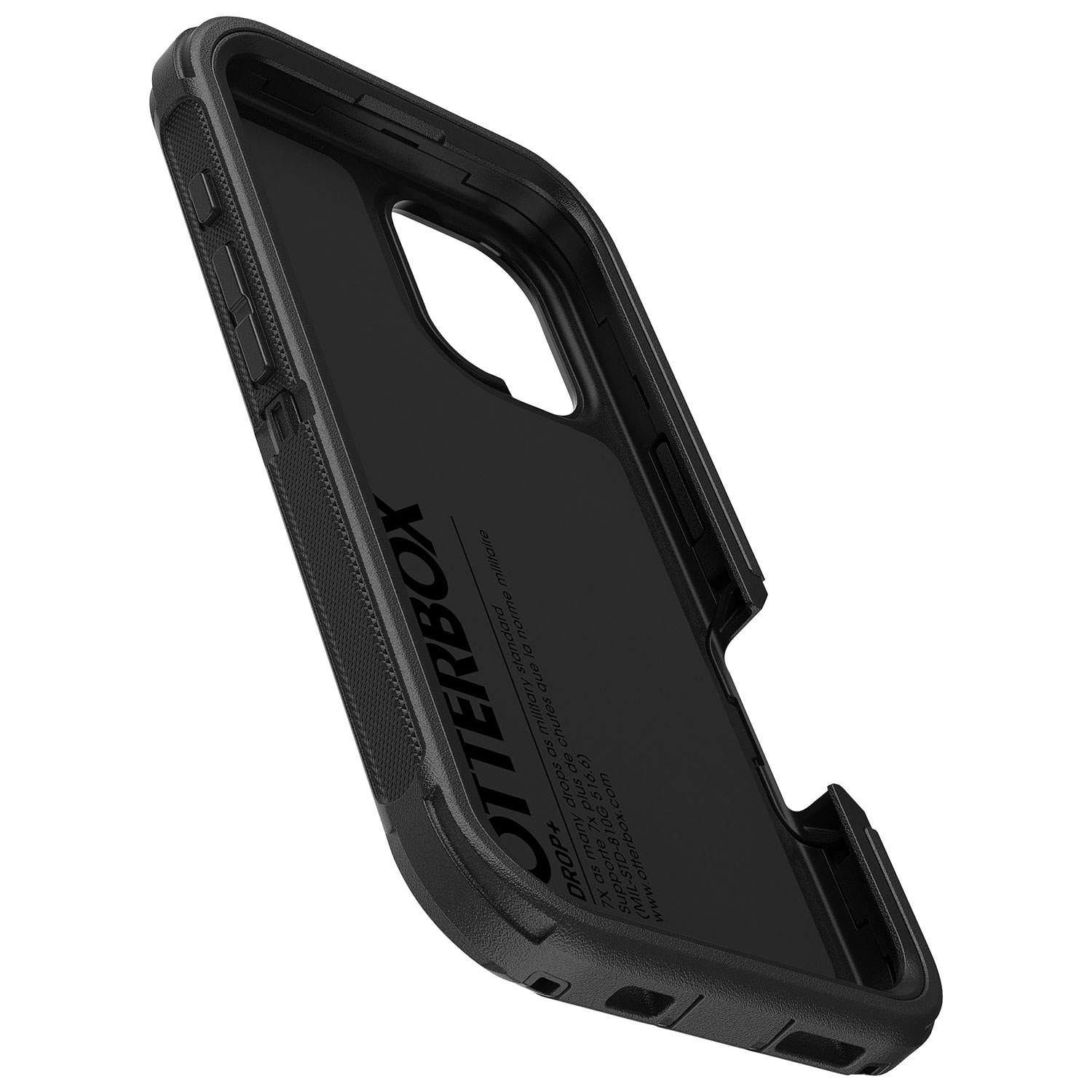 Étui rigide ajusté Defender Pro d'OtterBox avec MagSafe pour iPhone 16 - Noir