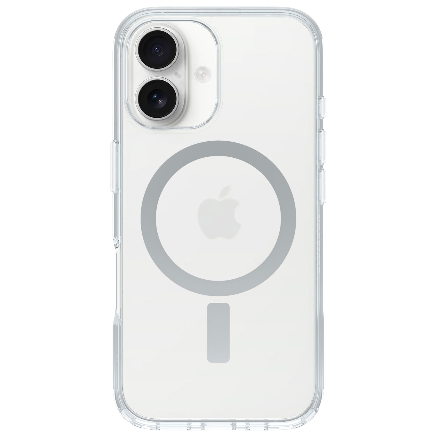 OtterBox Symmetry Fitted Hard Shell Case with MagSafe for iPhone 16 - Clear