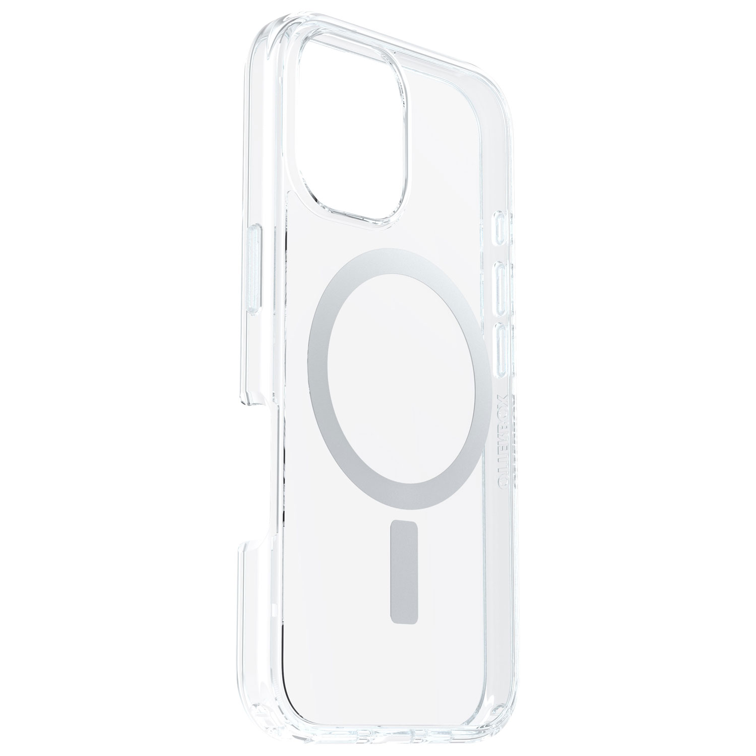 OtterBox Symmetry Fitted Hard Shell Case with MagSafe for iPhone 16 - Clear