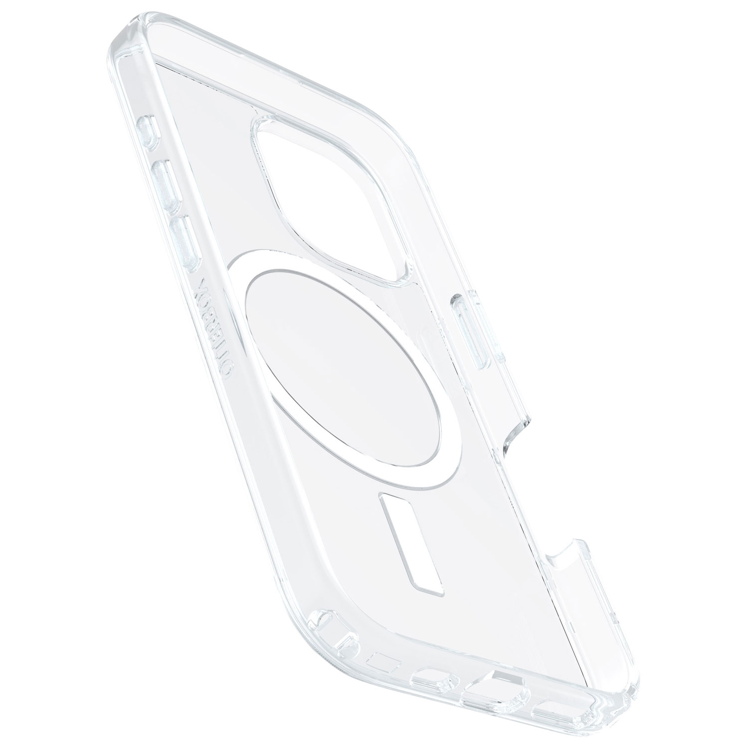 OtterBox Symmetry Fitted Hard Shell Case with MagSafe for iPhone 16 - Clear