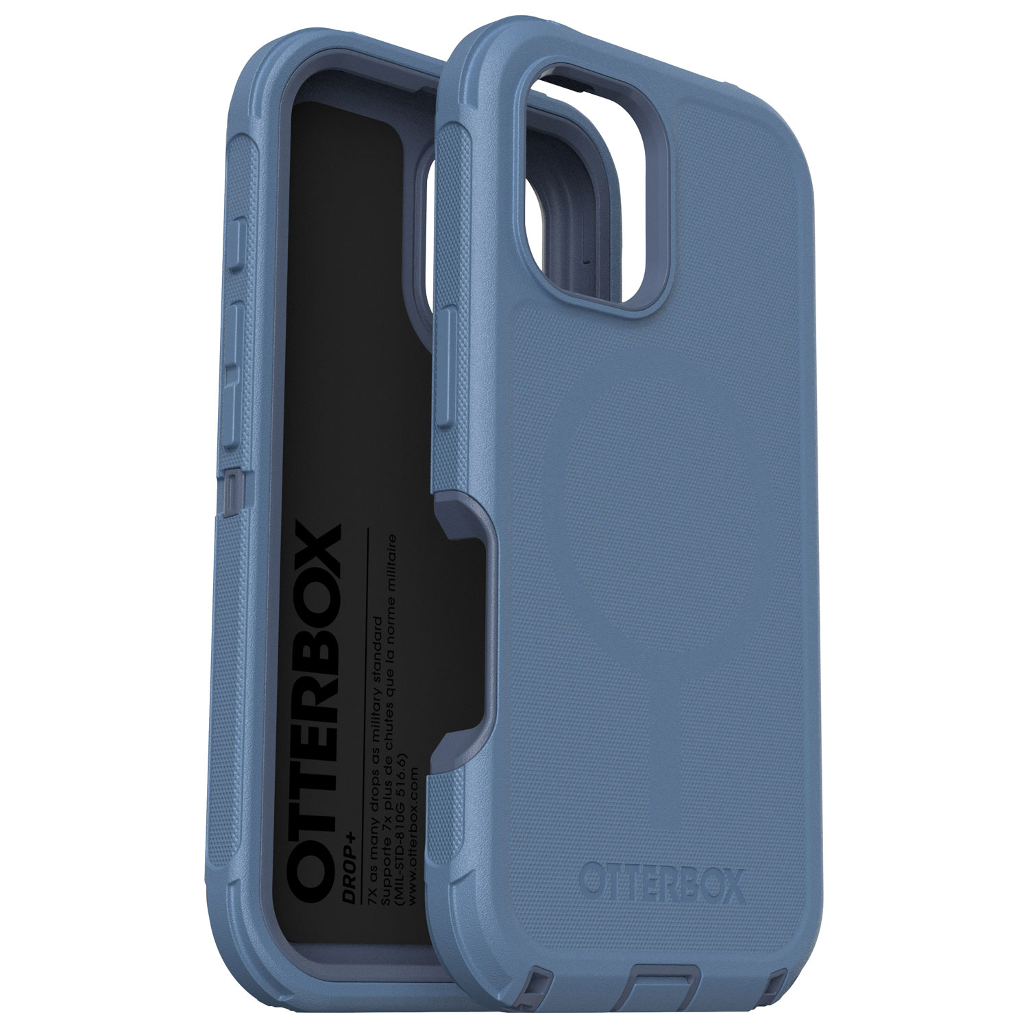 OtterBox Defender Pro Fitted Hard Shell Case with MagSafe for iPhone 16 - Baby Blue Jeans