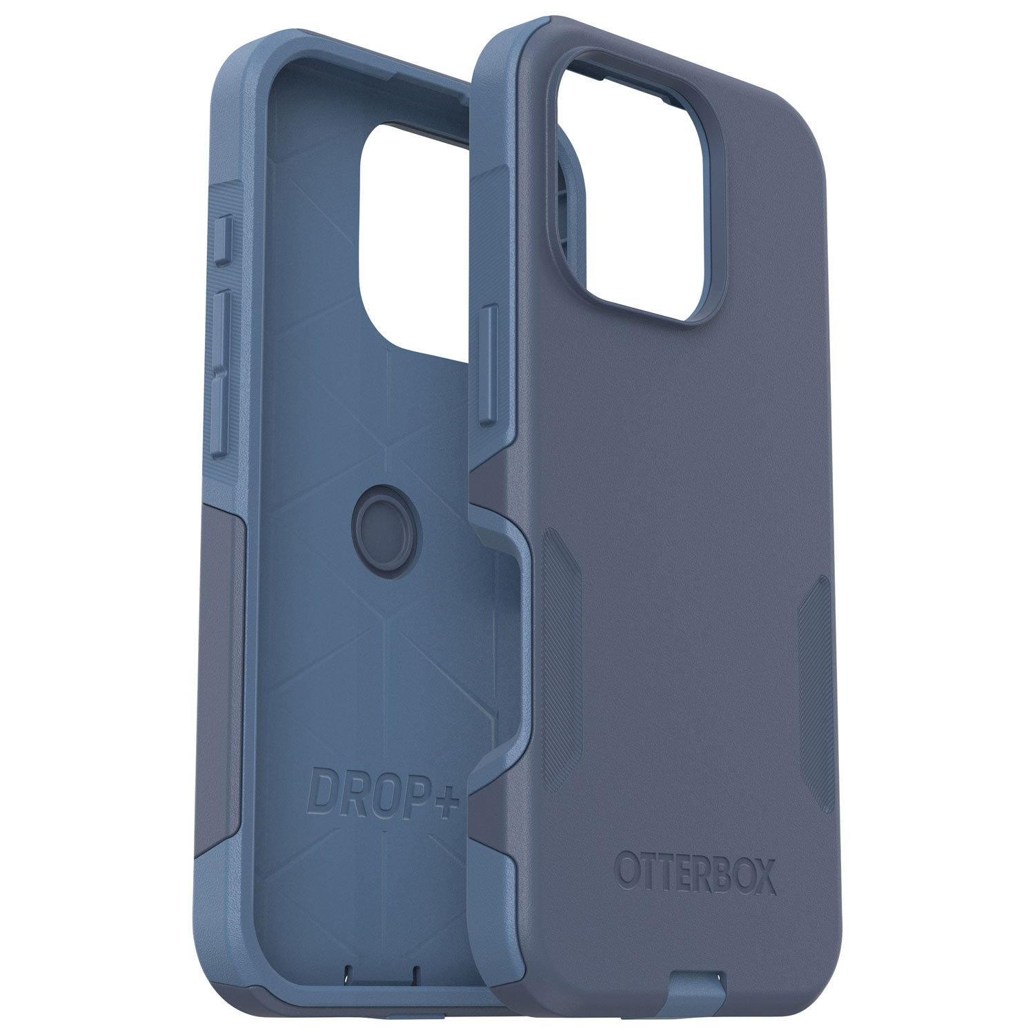 Étui rigide ajusté Commuter d'OtterBox avec MagSafe pour iPhone 16 Pro - Jean bleu poudre