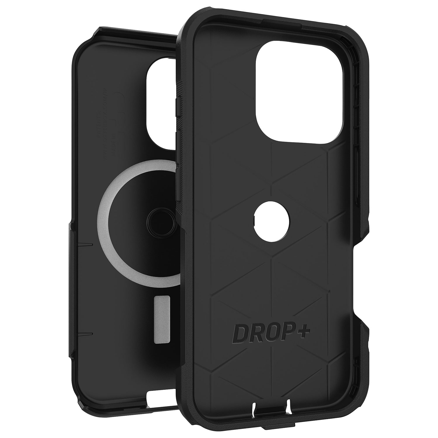 OtterBox Commuter Fitted Hard Shell Case with MagSafe for iPhone 16 Pro - Black