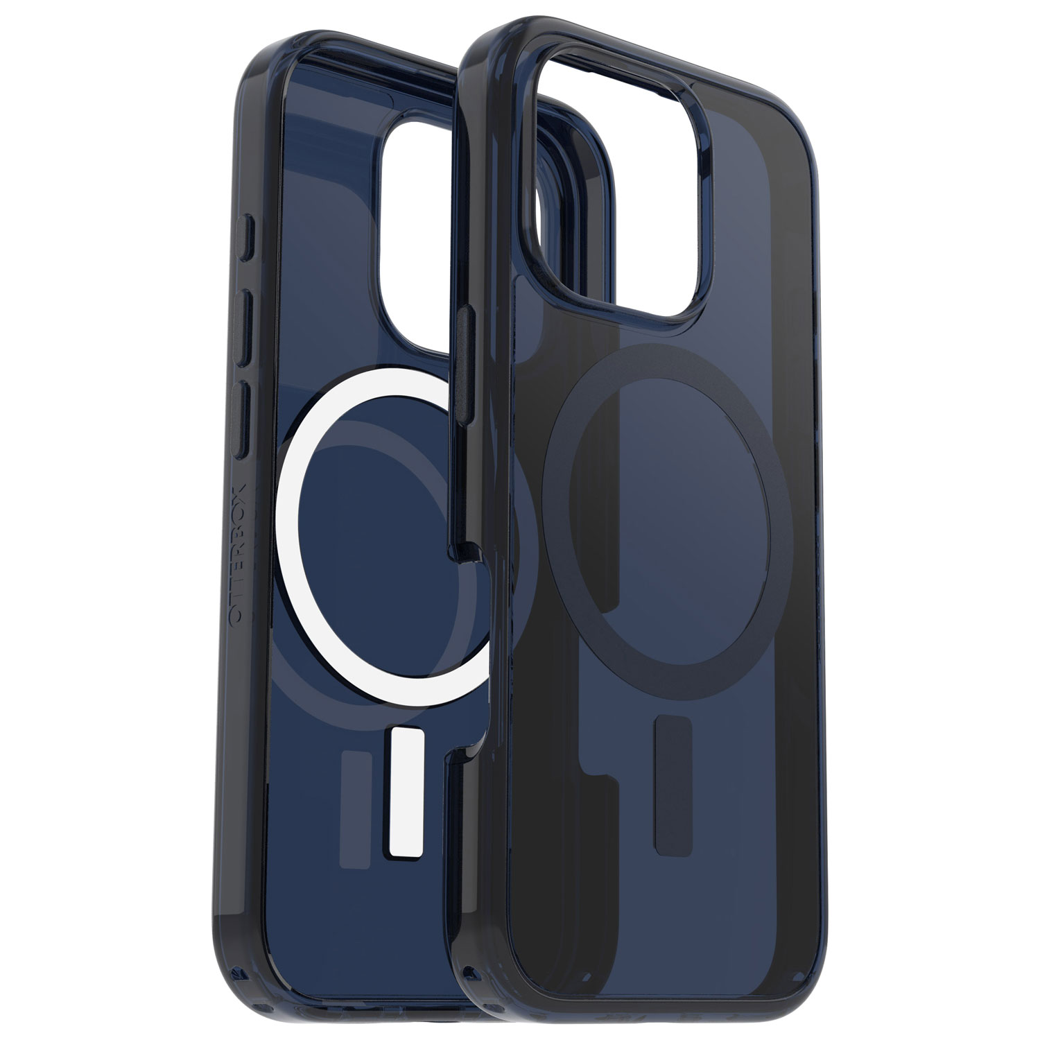 Étui rigide ajusté Symmetry d'OtterBox avec MagSafe pour iPhone 16 Pro - Ours bleu