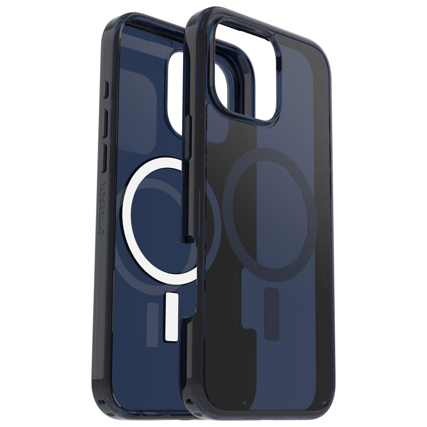 Étui rigide ajusté Symmetry d'OtterBox avec MagSafe pour iPhone 16 Pro Max - Jean bleu poudre