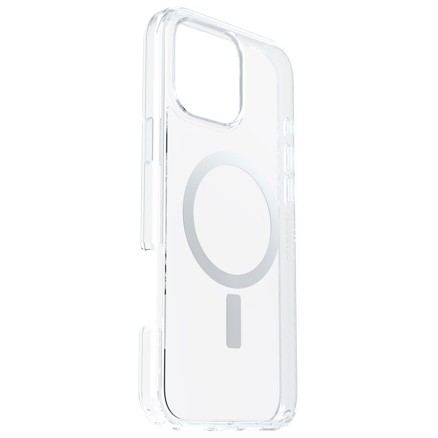 Étui rigide ajusté Symmetry d'OtterBox avec MagSafe pour iPhone 16 Pro Max - Transparent