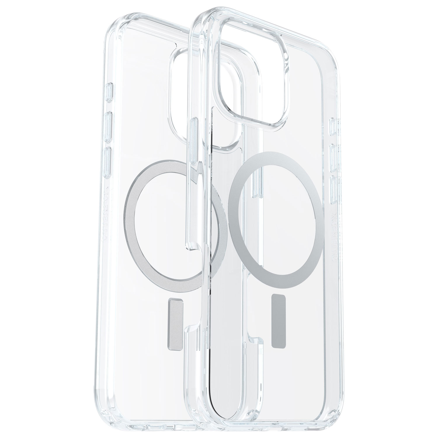 Étui rigide ajusté Symmetry d'OtterBox avec MagSafe pour iPhone 16 Pro Max - Transparent