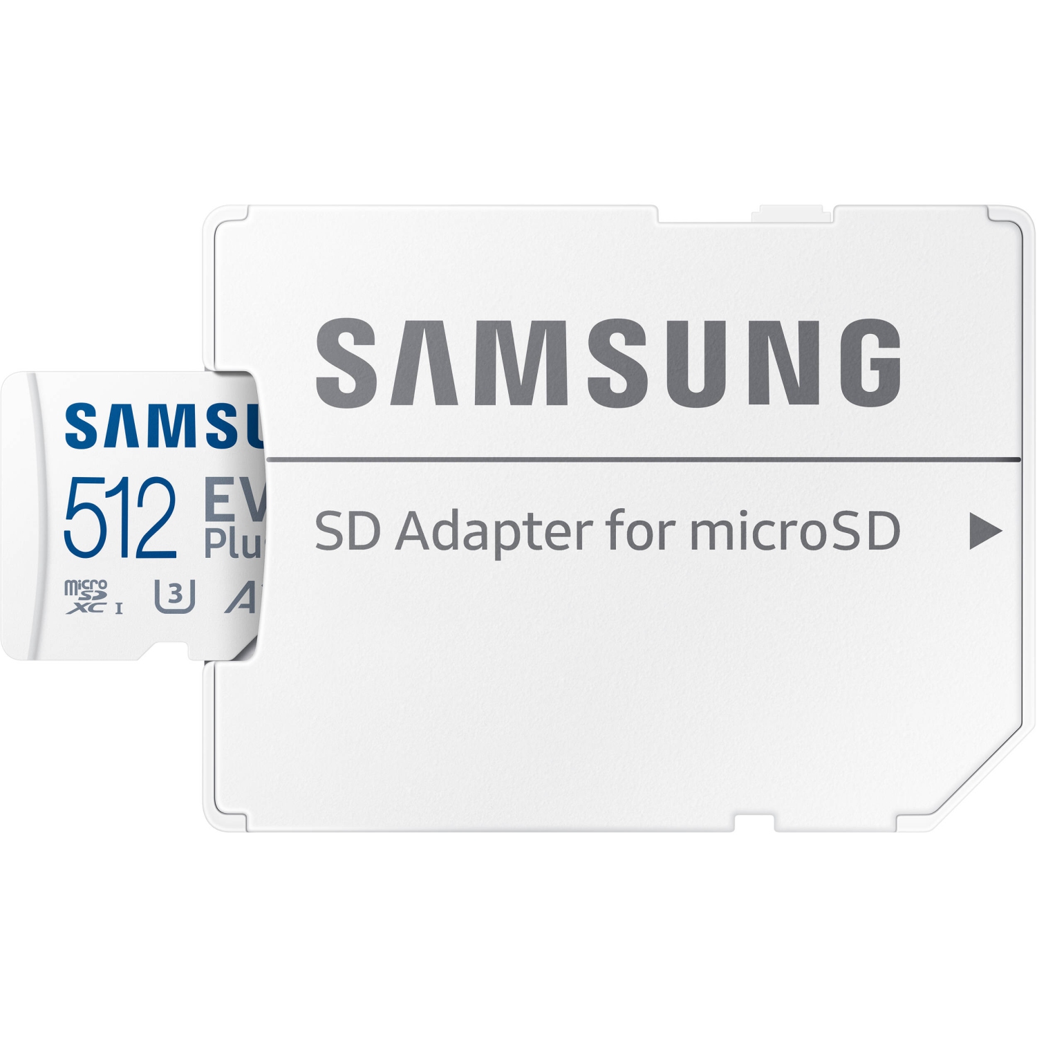 Carte mémoire microSDXC 512&nbsp;Go 160MB Mo/s EVO plus de Samsung avec adaptateur
