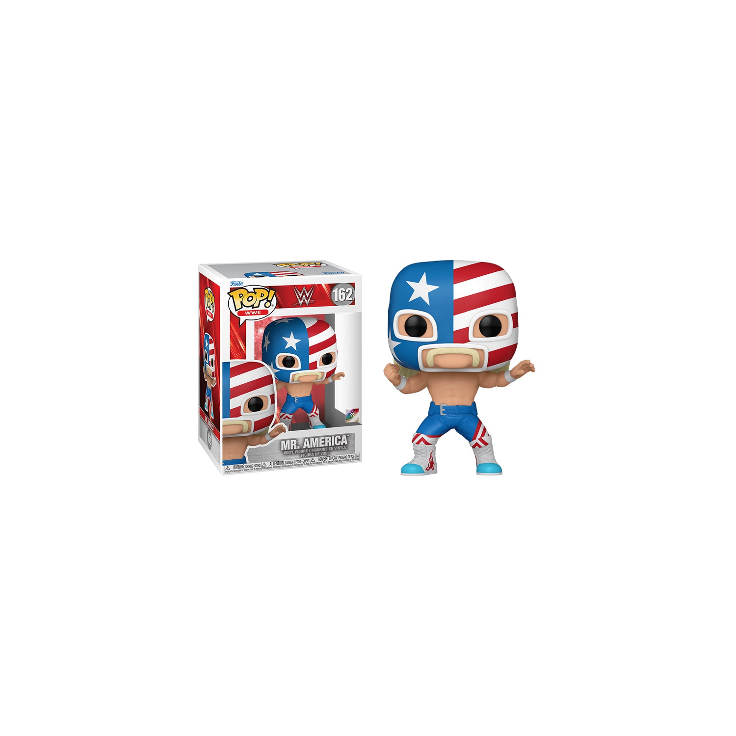Figurine Pop! De Funko Figurine en vinyle WWE Mr. America n° 162 94 SummerSlam