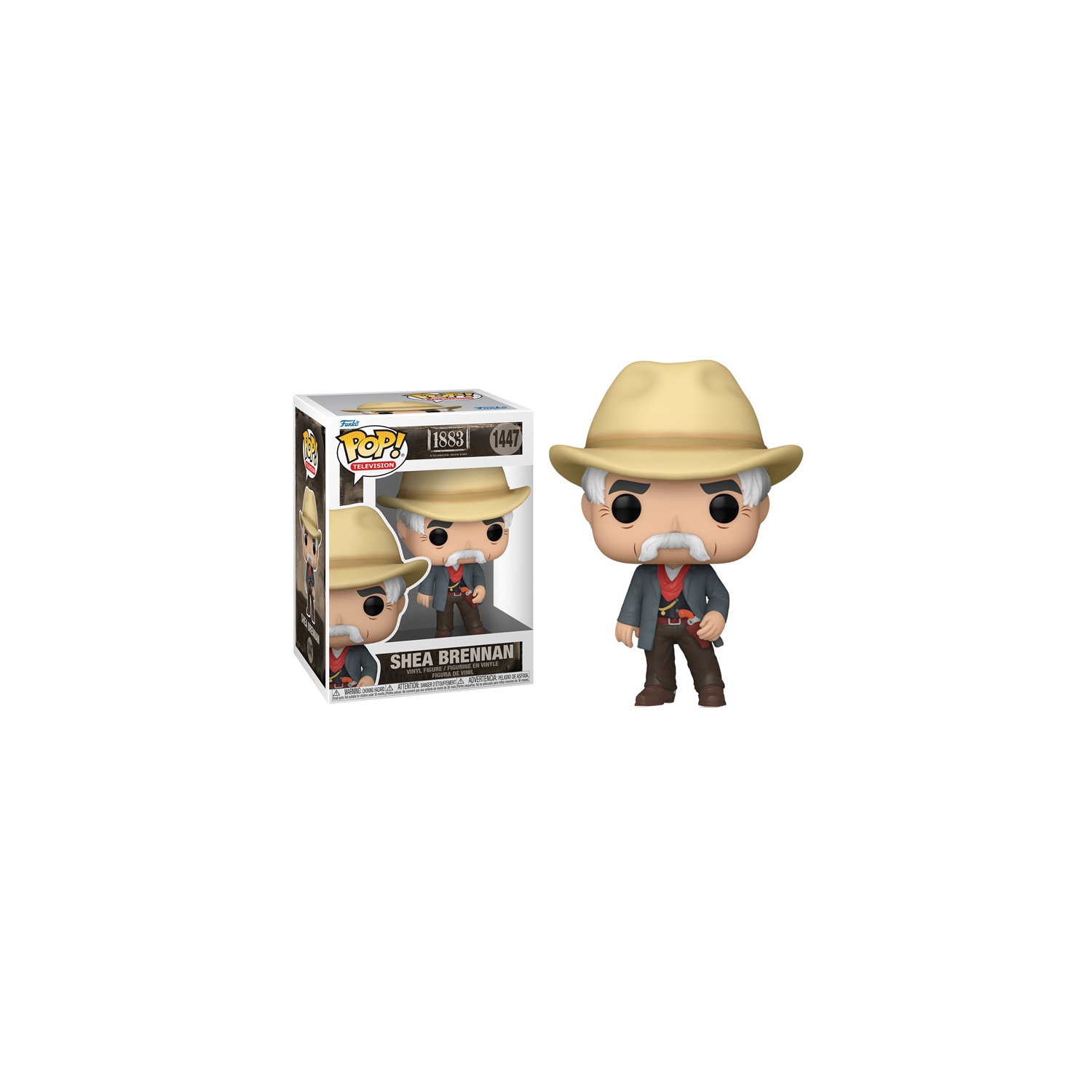 Funko Pop! Television 1883 Vinyl Figure Shea Brennan #1447