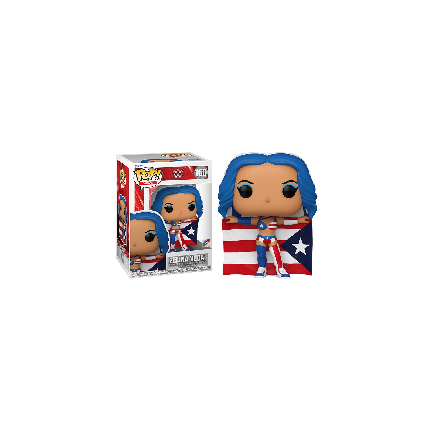 Funko Pop! WWE Vinyl Figure Zelina Vega #160 94 SummerSlam