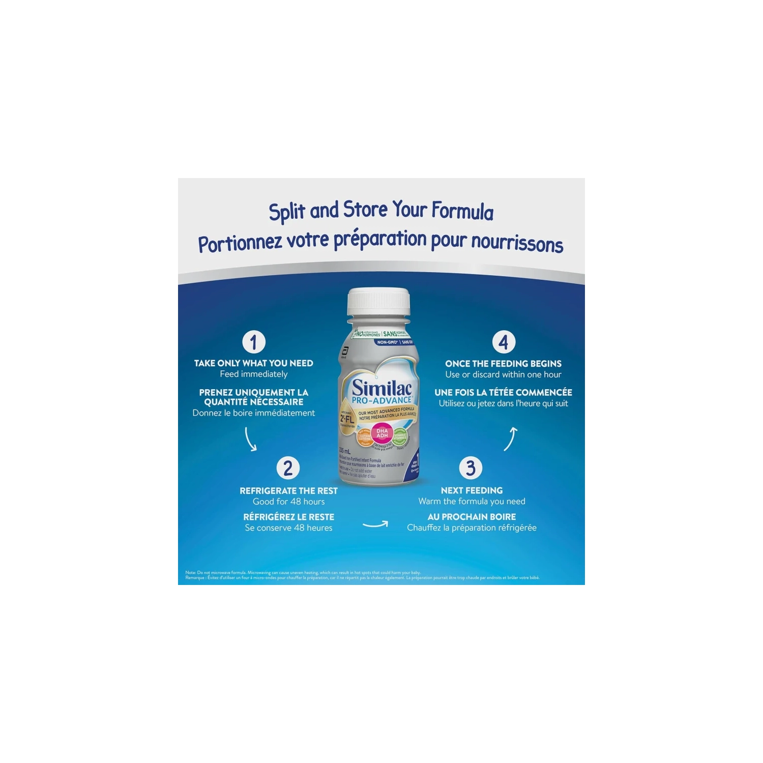 Similac Pro-Advance 1st Step 1 One Baby Formula – Closest to Breast Milk, 0+ Months, Immune Support with 2'-FL, Ready-to-Feed