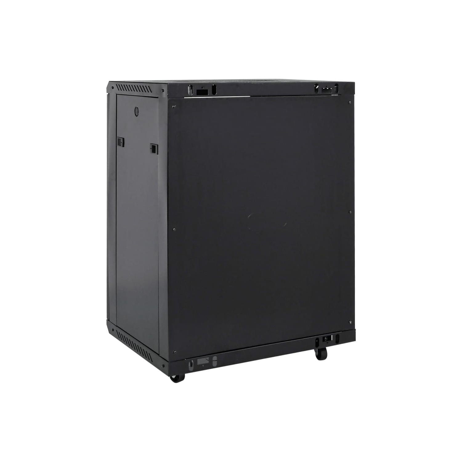 vidaXL 15U Network Cabinet 19" IP20 Black 60x45x86 cm