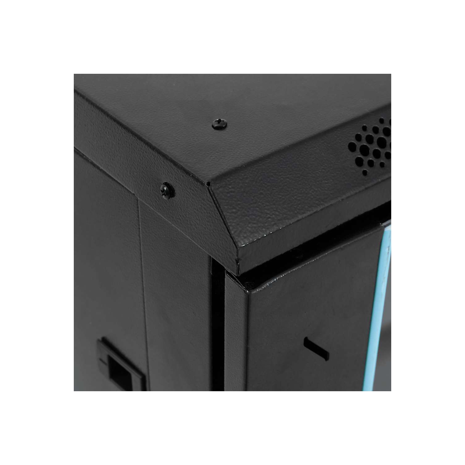 vidaXL 15U Network Cabinet 19" IP20 Black 60x45x86 cm