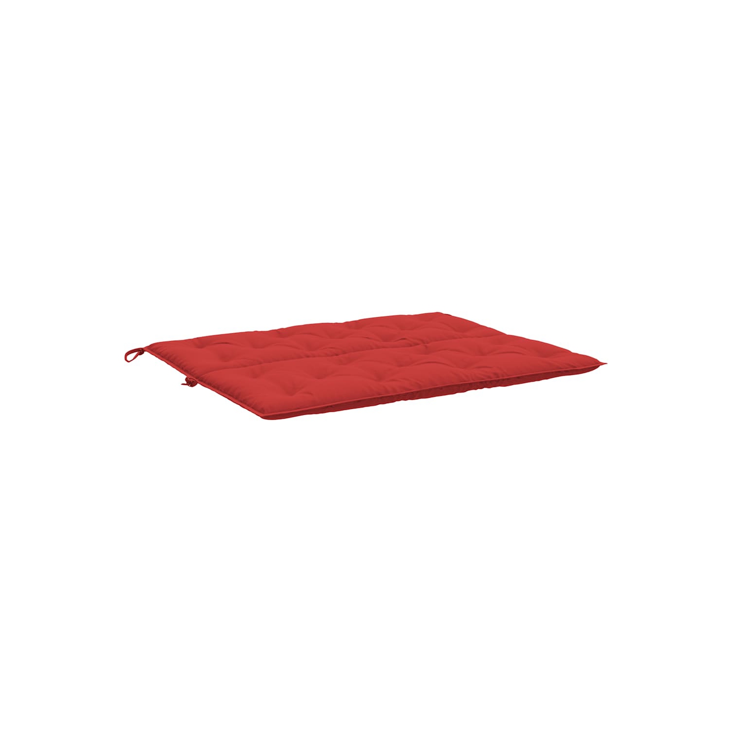 vidaXL Indoor/Outdoor Bench Cushions 2 pcs, Non-slip, Water-Repellent, Red 47.2"x19.7"x2.8"