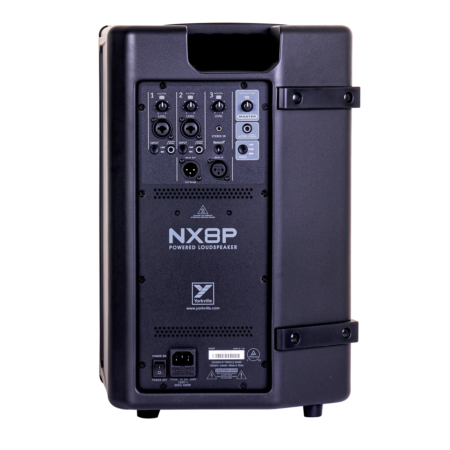 Haut-parleur de 8 po et 2600 W série NX de Yorkville