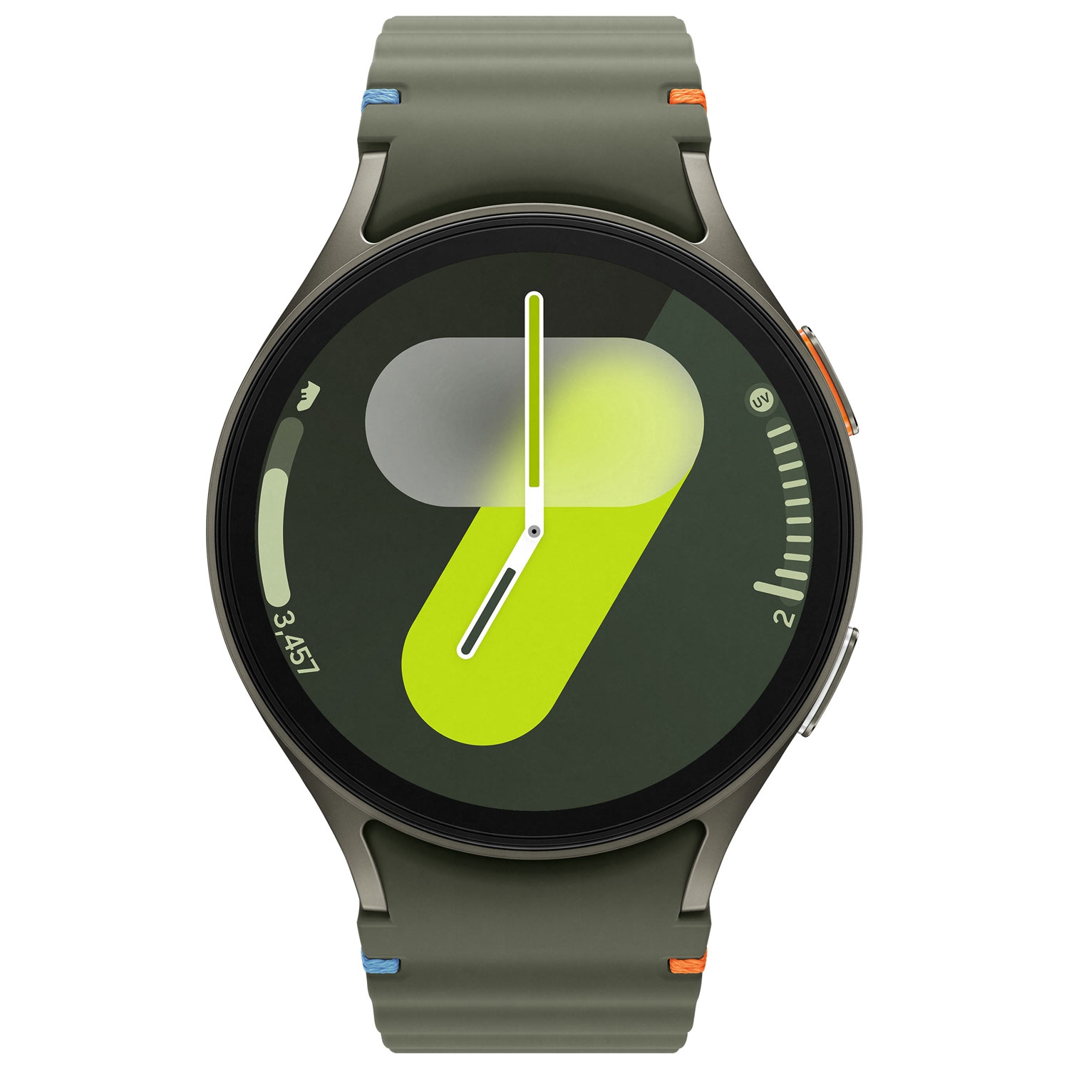Remis à neuf - montre intelligente 44 mm Galaxy Watch7 (GPS + LTE) de Samsung avec moniteur de fréquence cardiaque - Vert